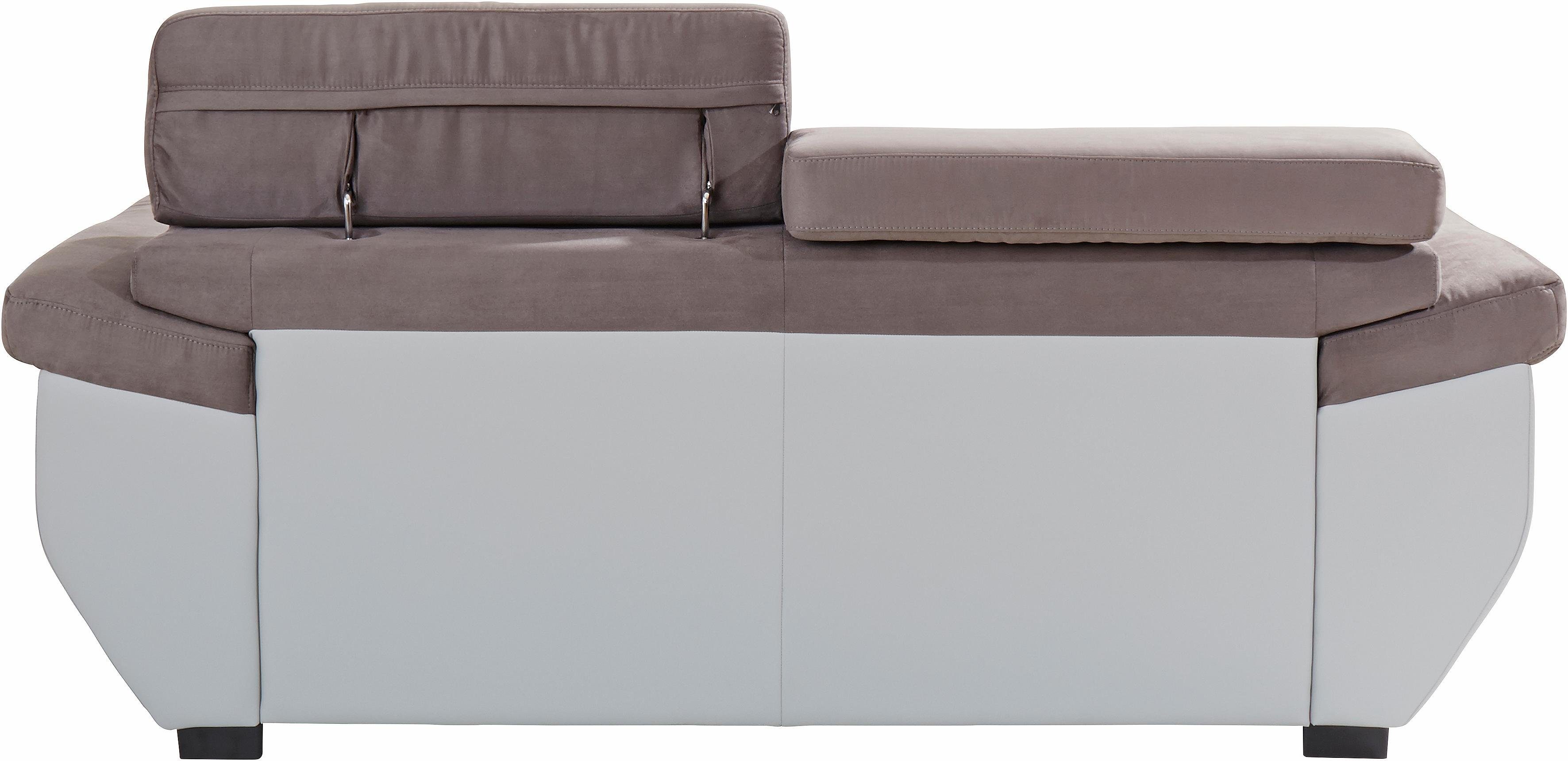 COTTA 2-zitsbank Speedway Big-sofa met verstelbare rugleuning