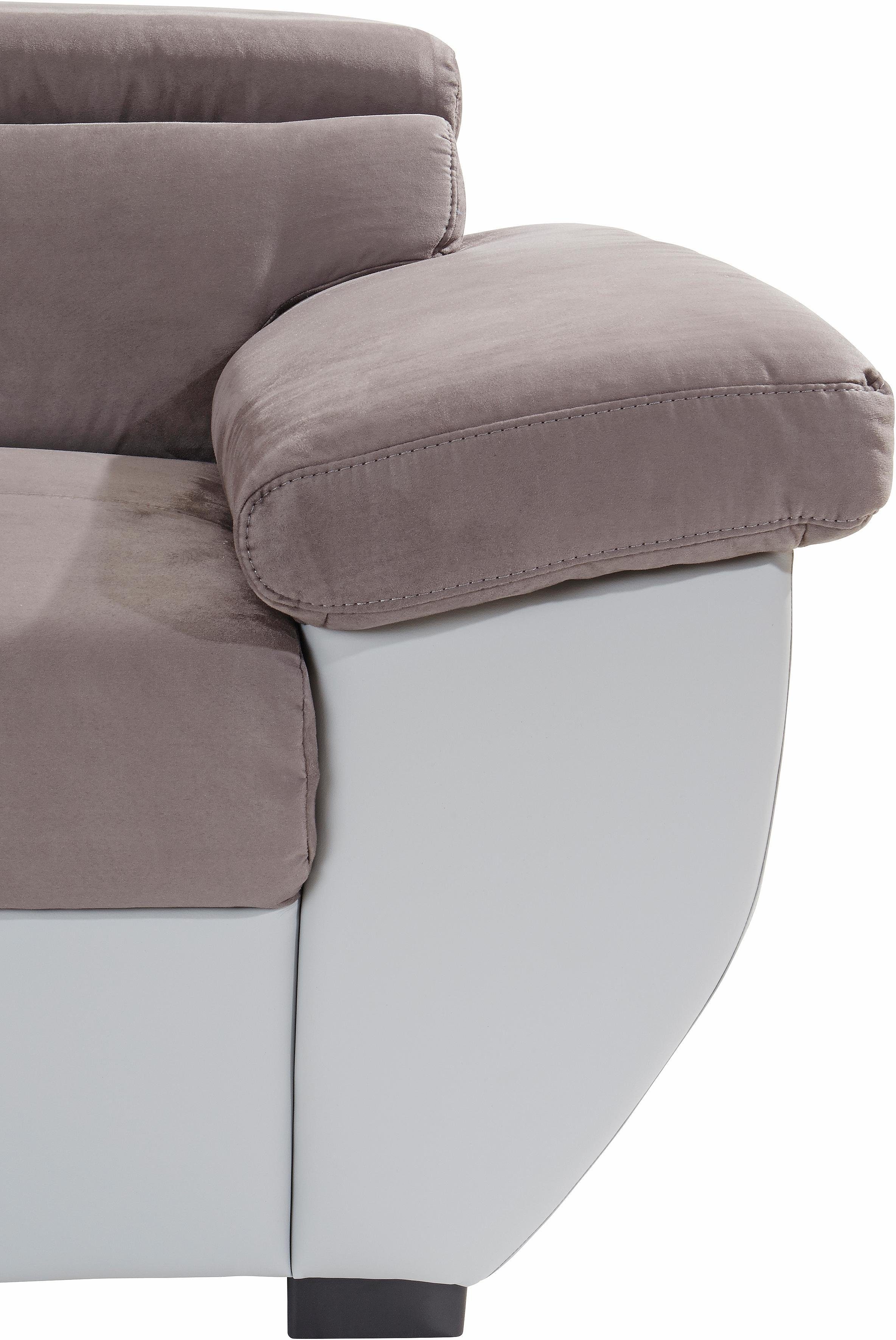 COTTA 2-zitsbank Speedway Big-sofa met verstelbare rugleuning