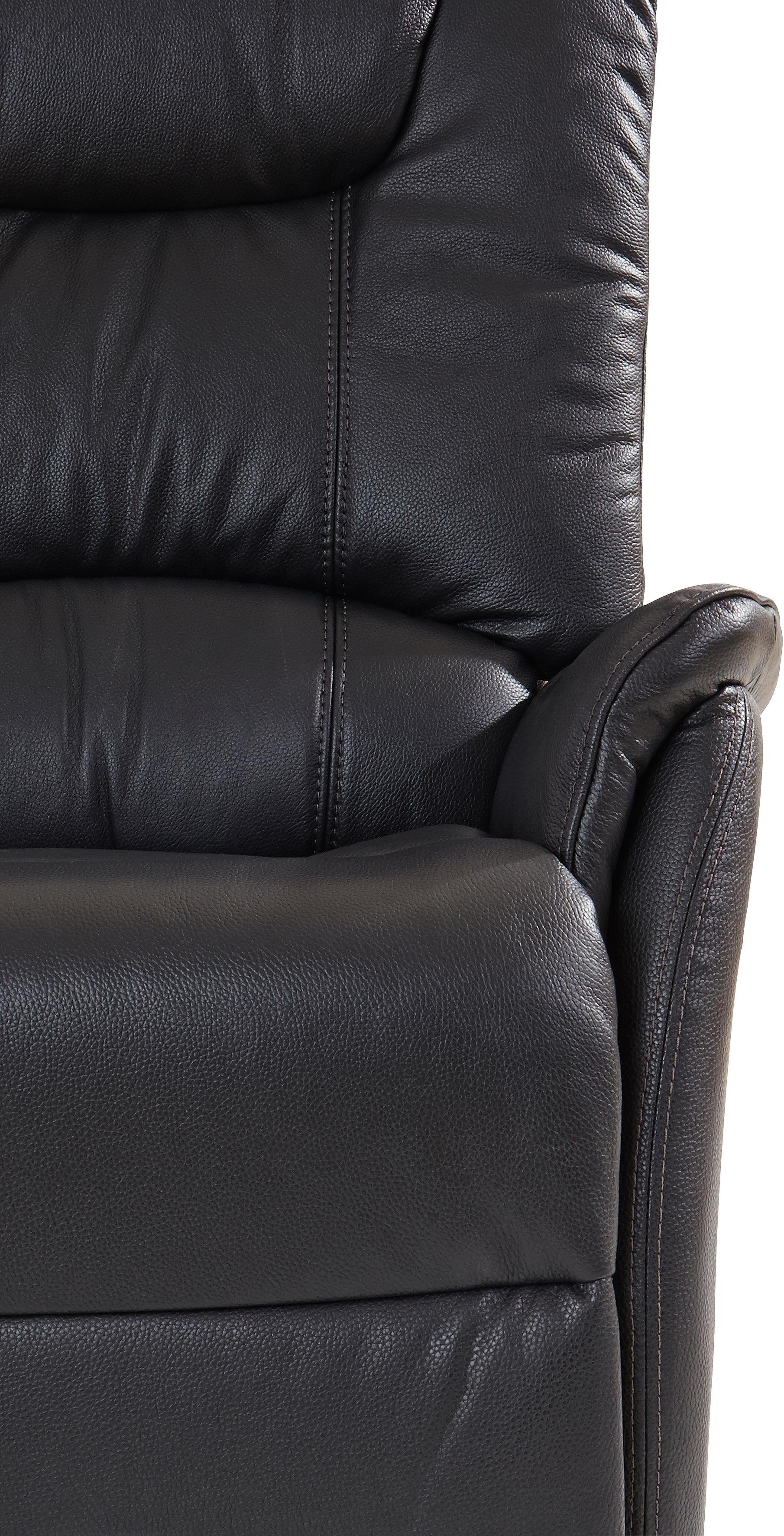 Duo Collection Relaxfauteuil Messina XXL tot 150 kg draagvermogen, met elektrische opstahulp