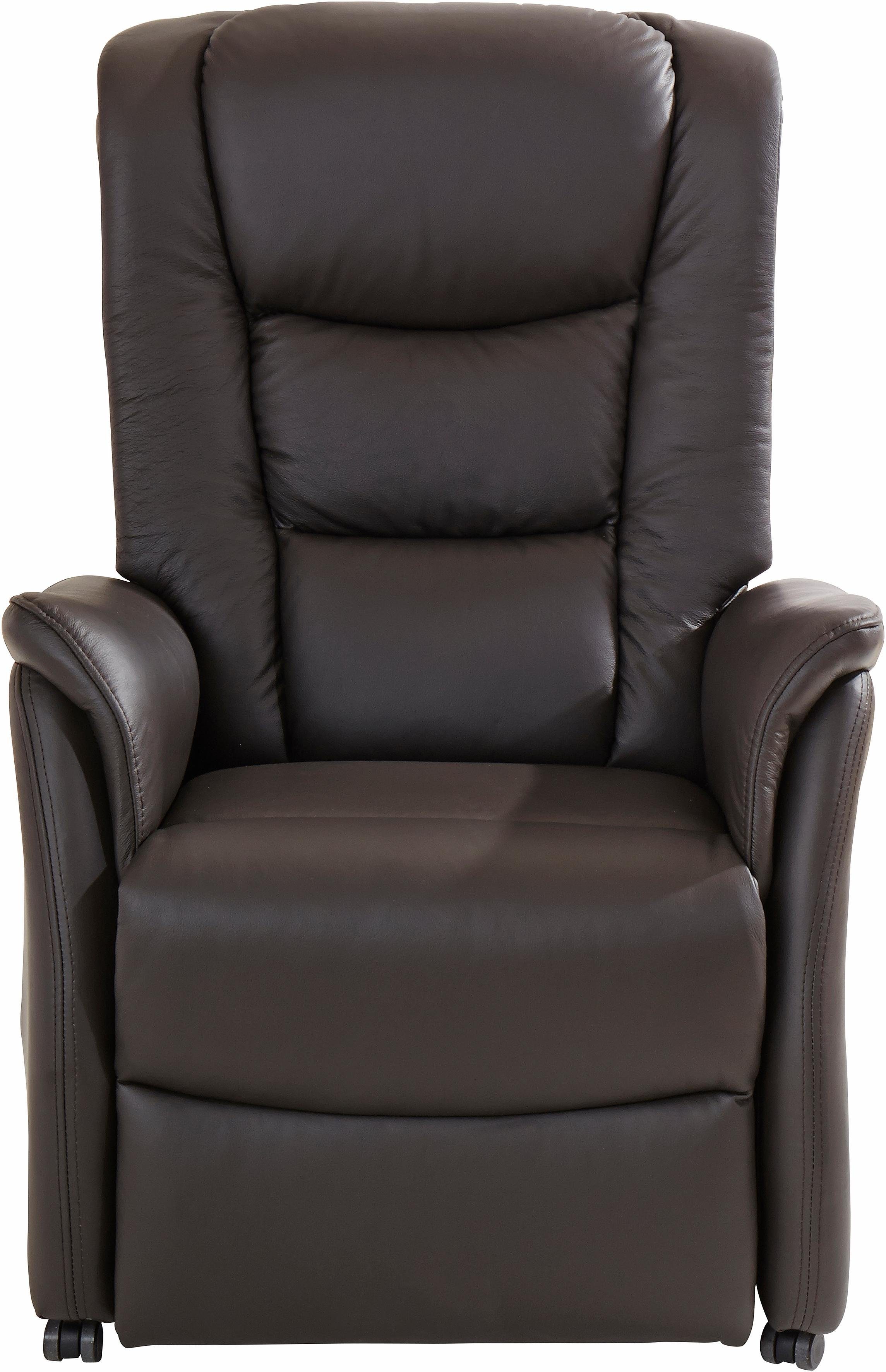 Duo Collection Relaxfauteuil Ponza met elektrische opstahulp Relaxfunctie en pocketveren binnenvering met stalen nosagvering (set)