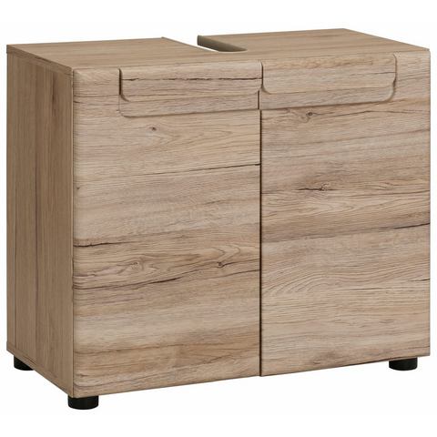 WELLTIME wastafelonderkast »Malea« beige badkamer onderkast 14