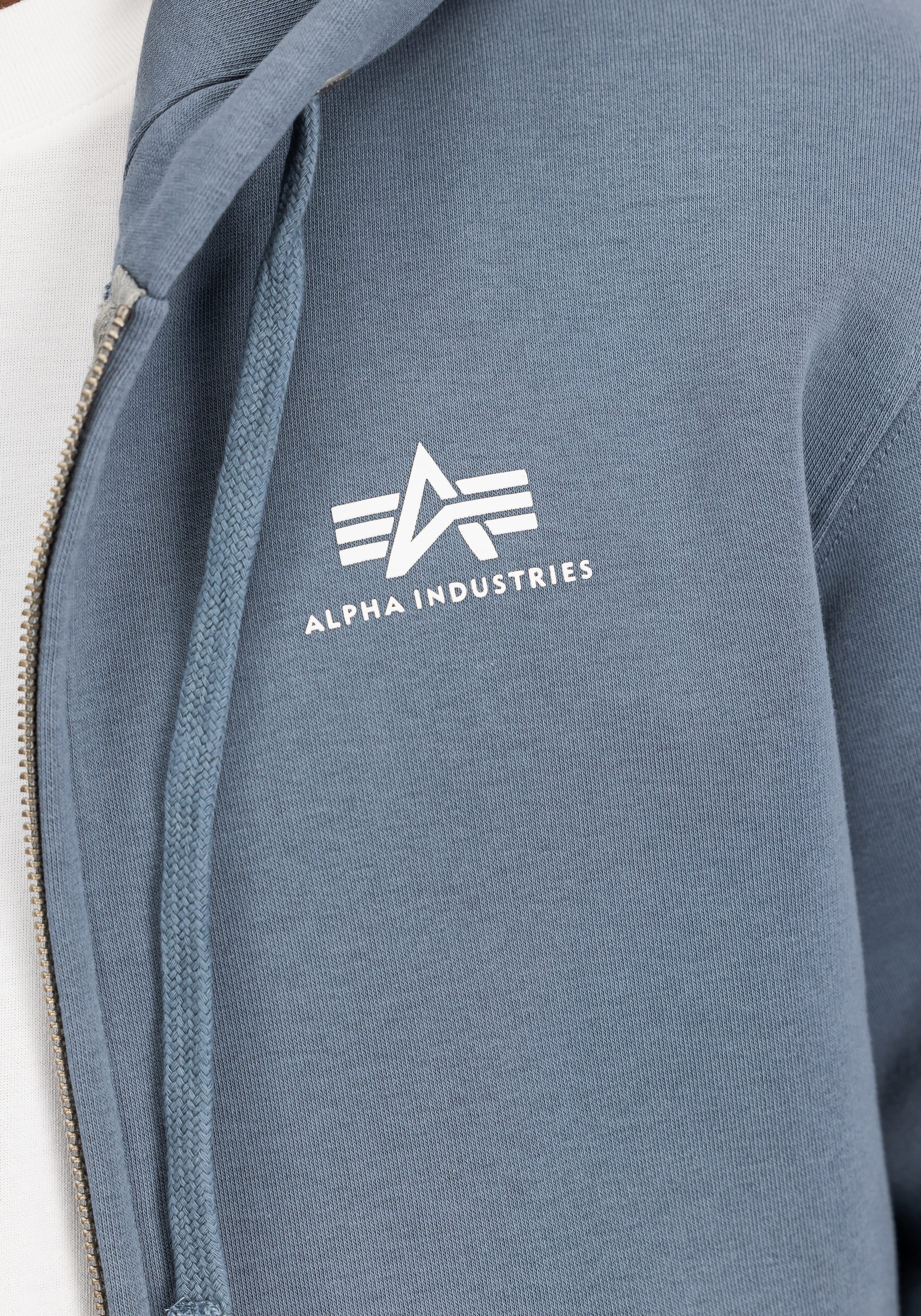 Alpha Industries Capuchonsweatvest Basic Zip Hoody SL