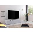 places of style tv-meubel zela met 2 lades, breedte 123 cm wit