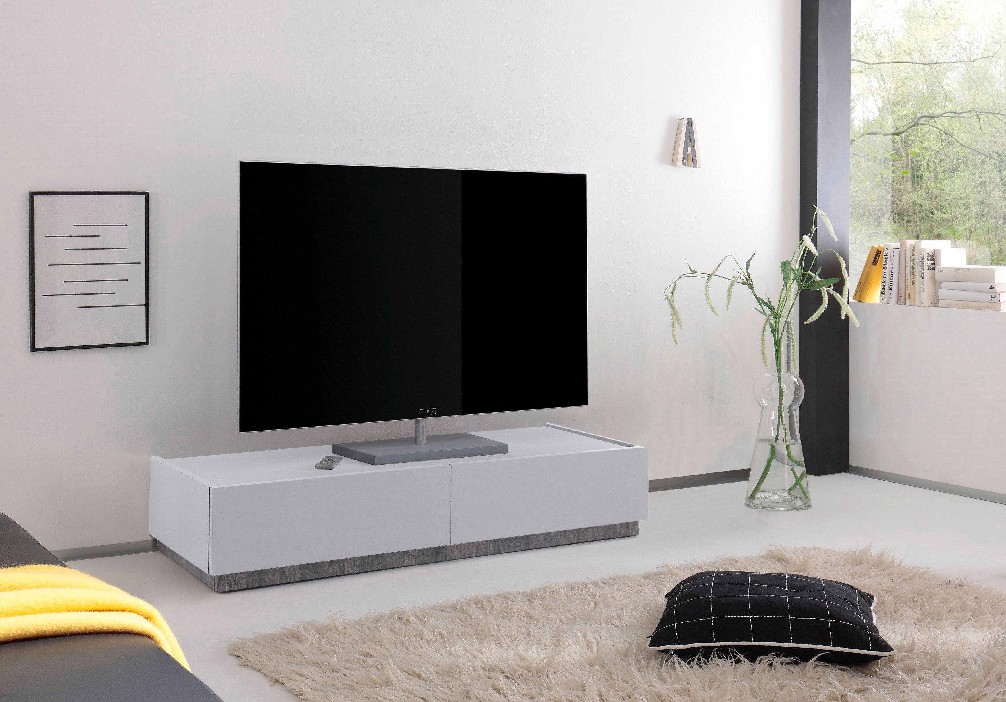 Places Of Style TV-meubel Zela met 2 laden, breedte 123 cm