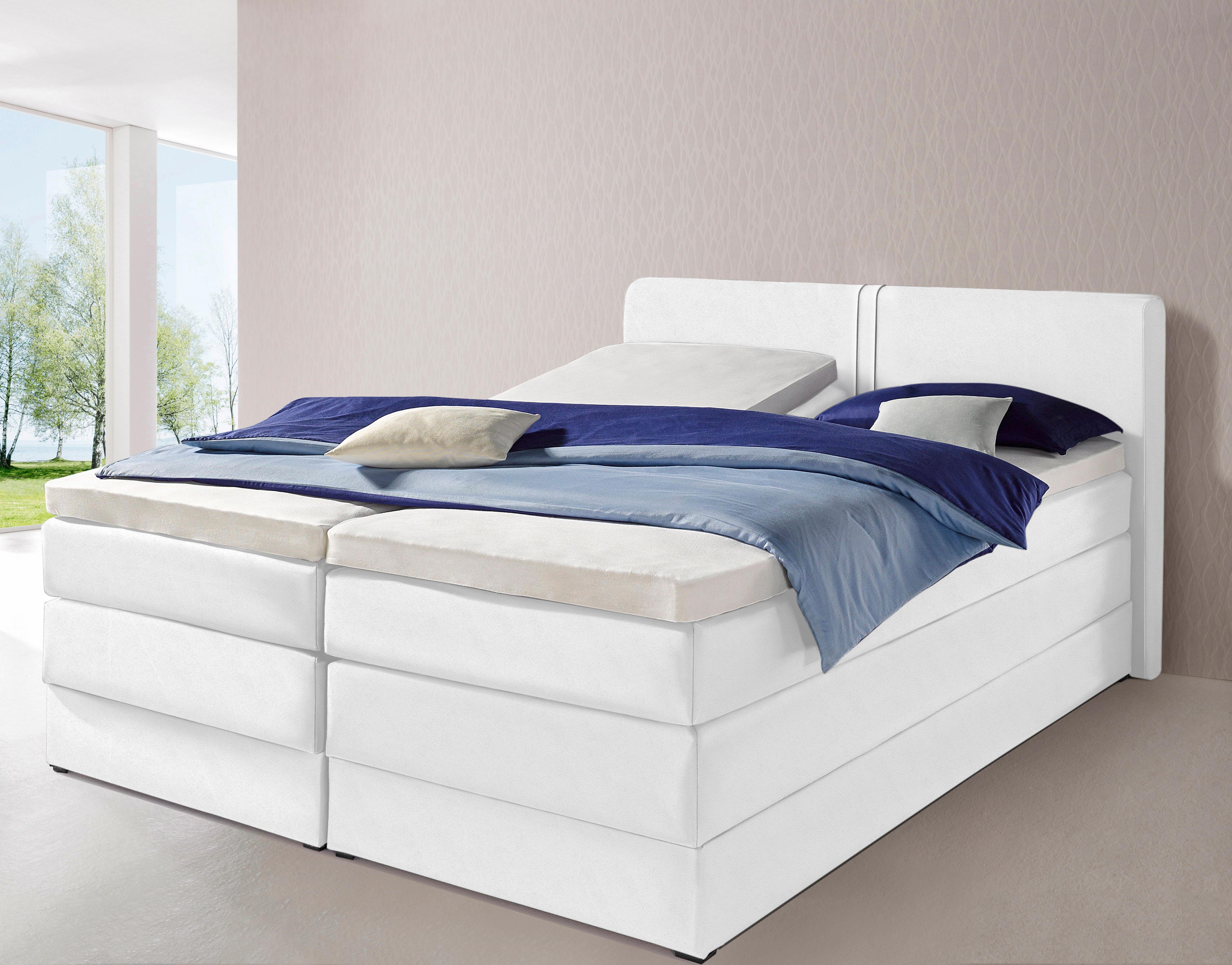 hapo Boxspring met bedkist boxsprings wit