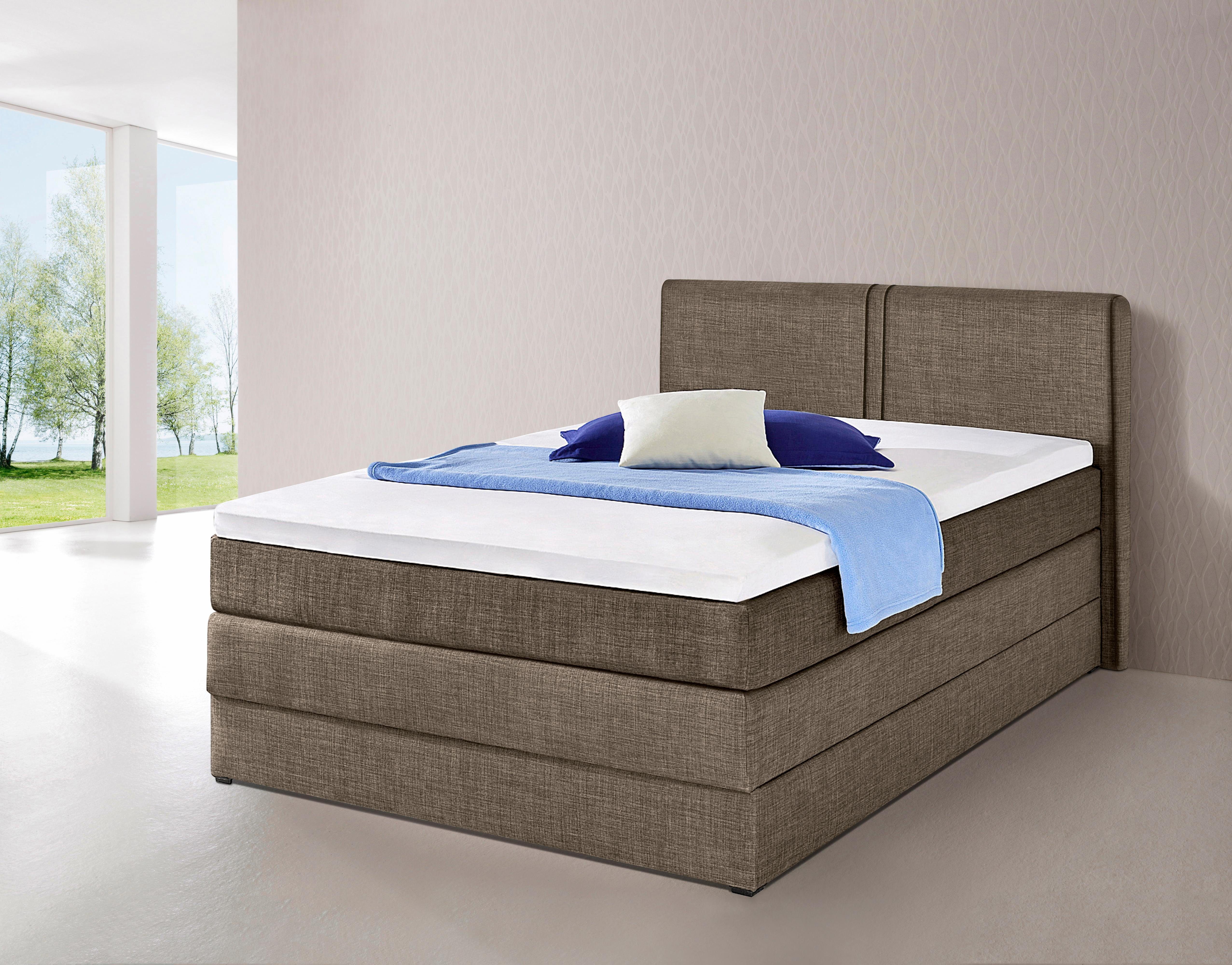 hapo Boxspring met bedkist boxsprings beige