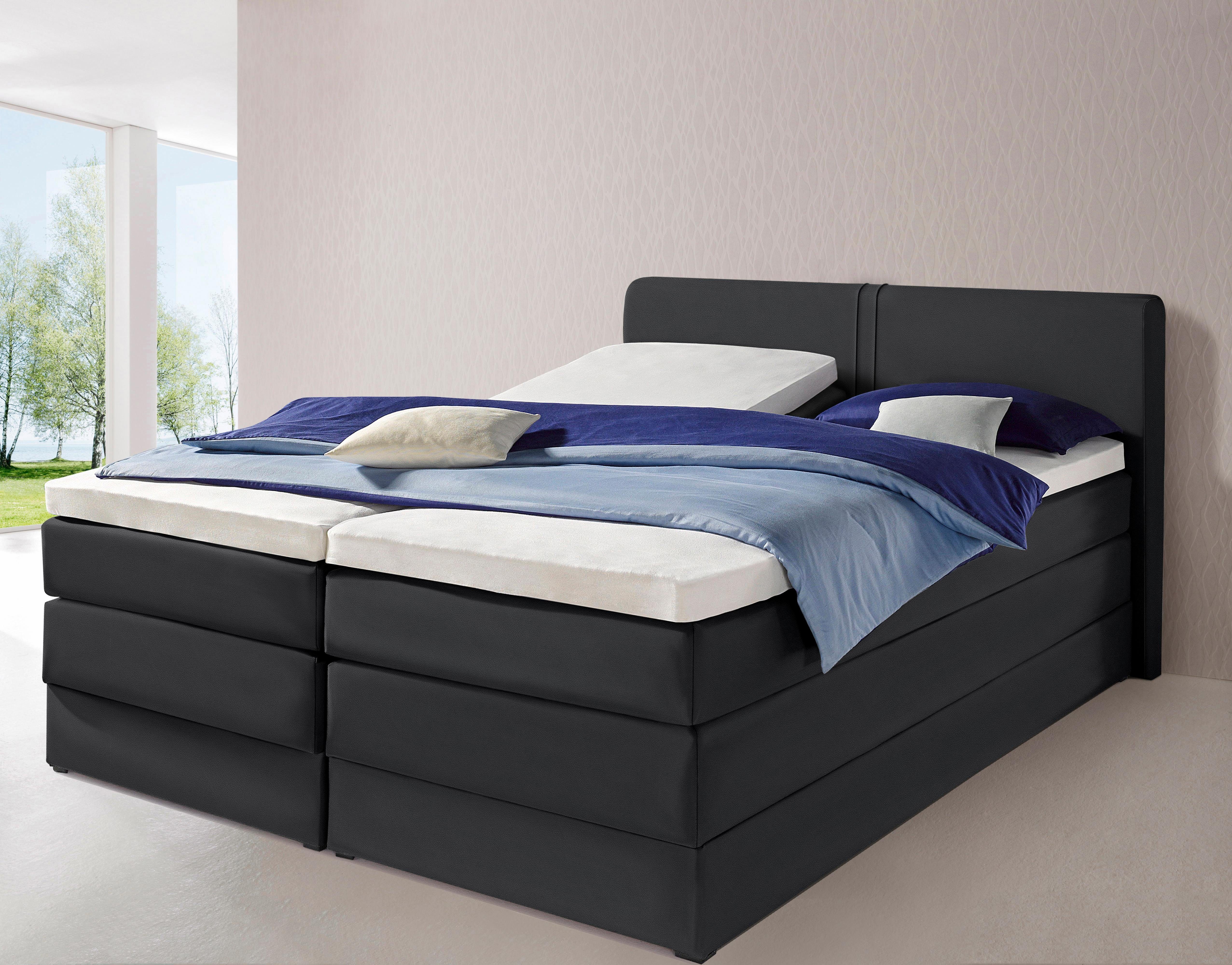 hapo Boxspring met bedkist boxsprings zwart