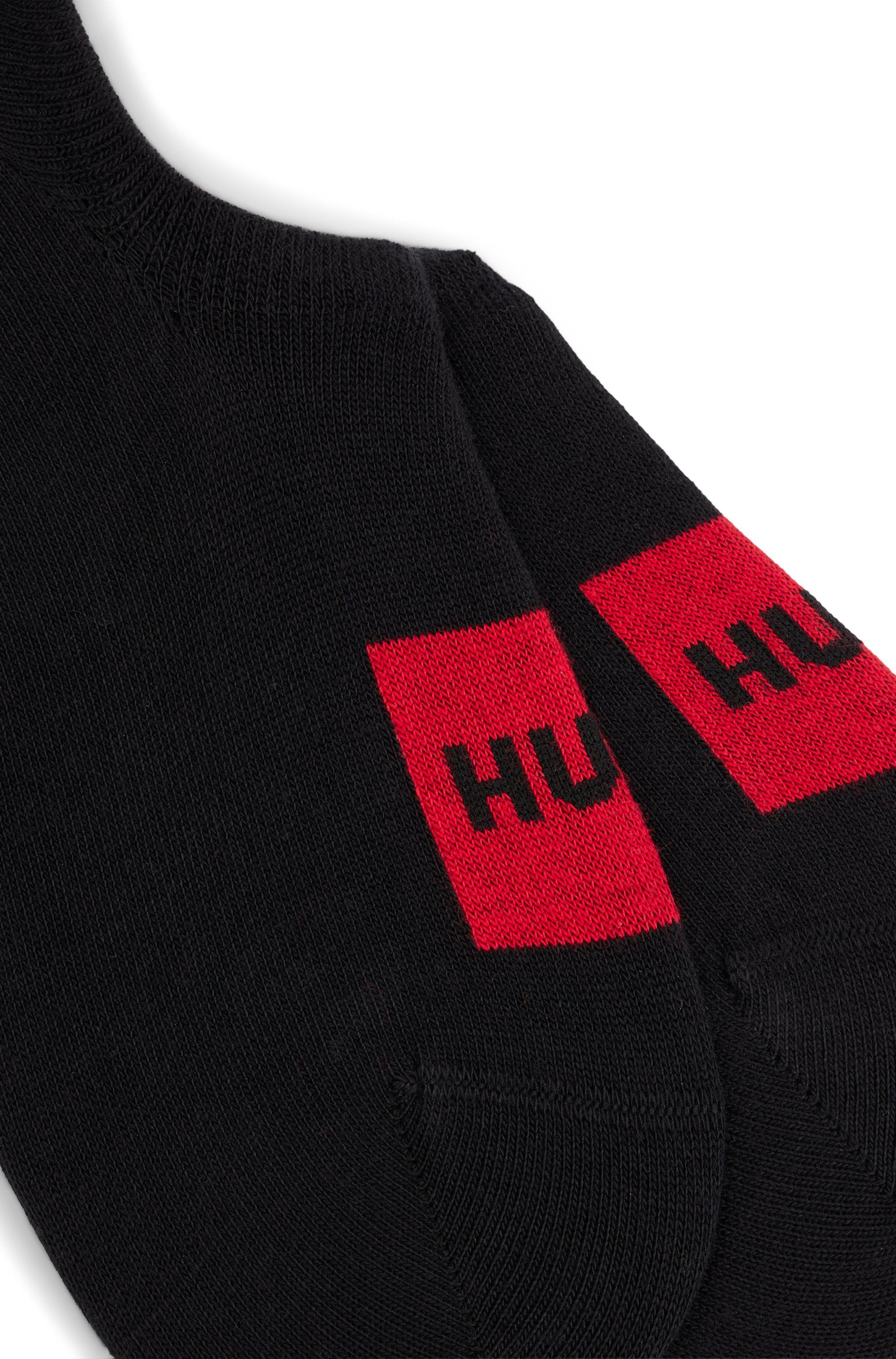 HUGO underwear Vrijetijdssokken 2P LOW CUT LABEL CC W (2 paar)