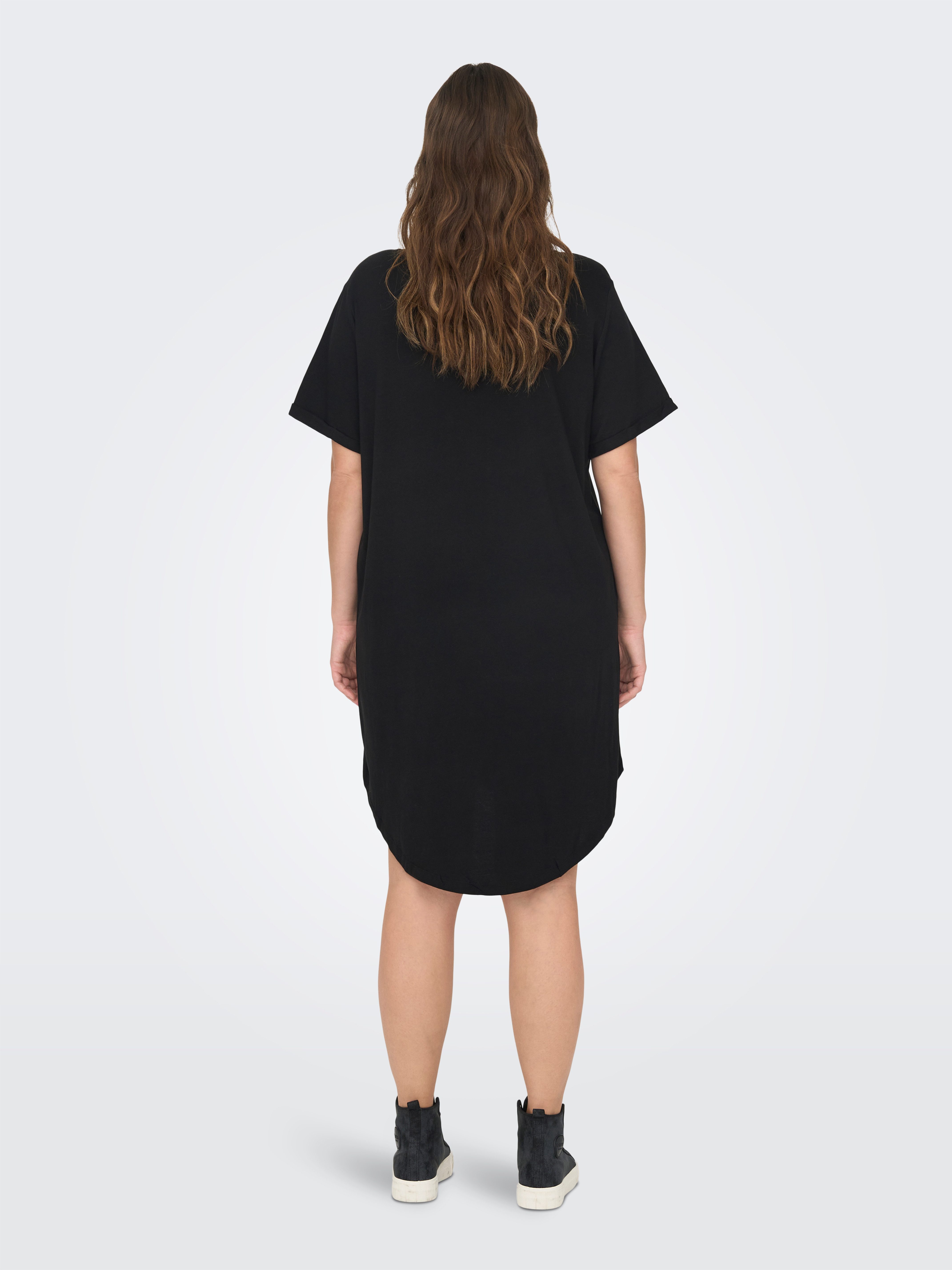 ONLY CARMAKOMA Mini-jurk CARMAY LIFE S/S DRESS JRS