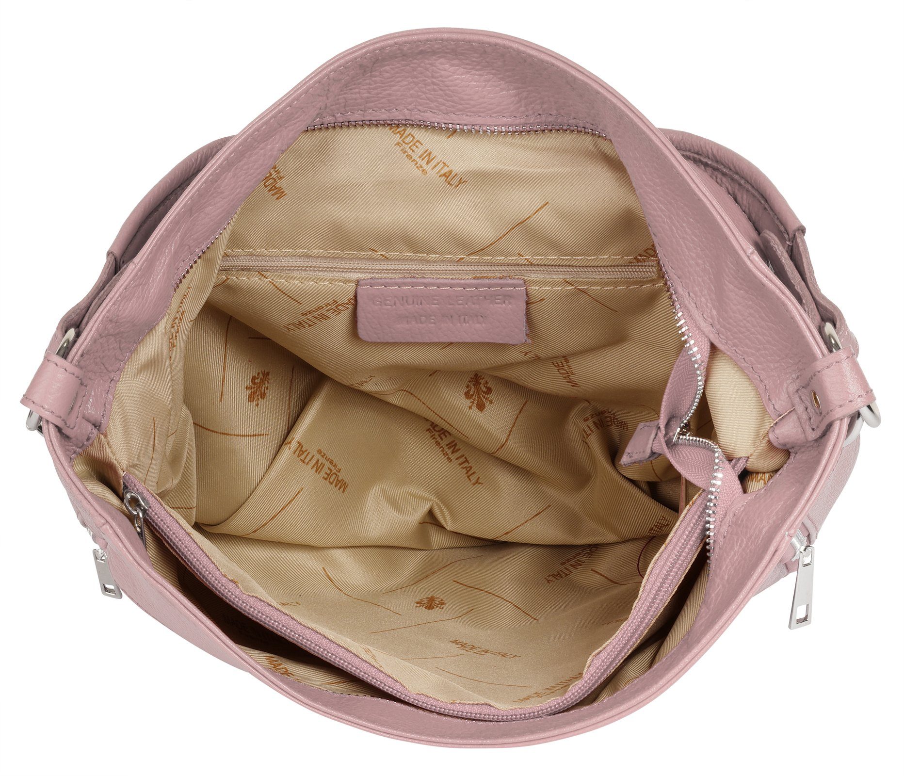 Cluty Tas echt leer, made in italy