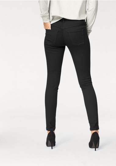 mac skinny fit jeans dream skinny zeer elastische kwaliteit voor een perfecte pasvorm zwart