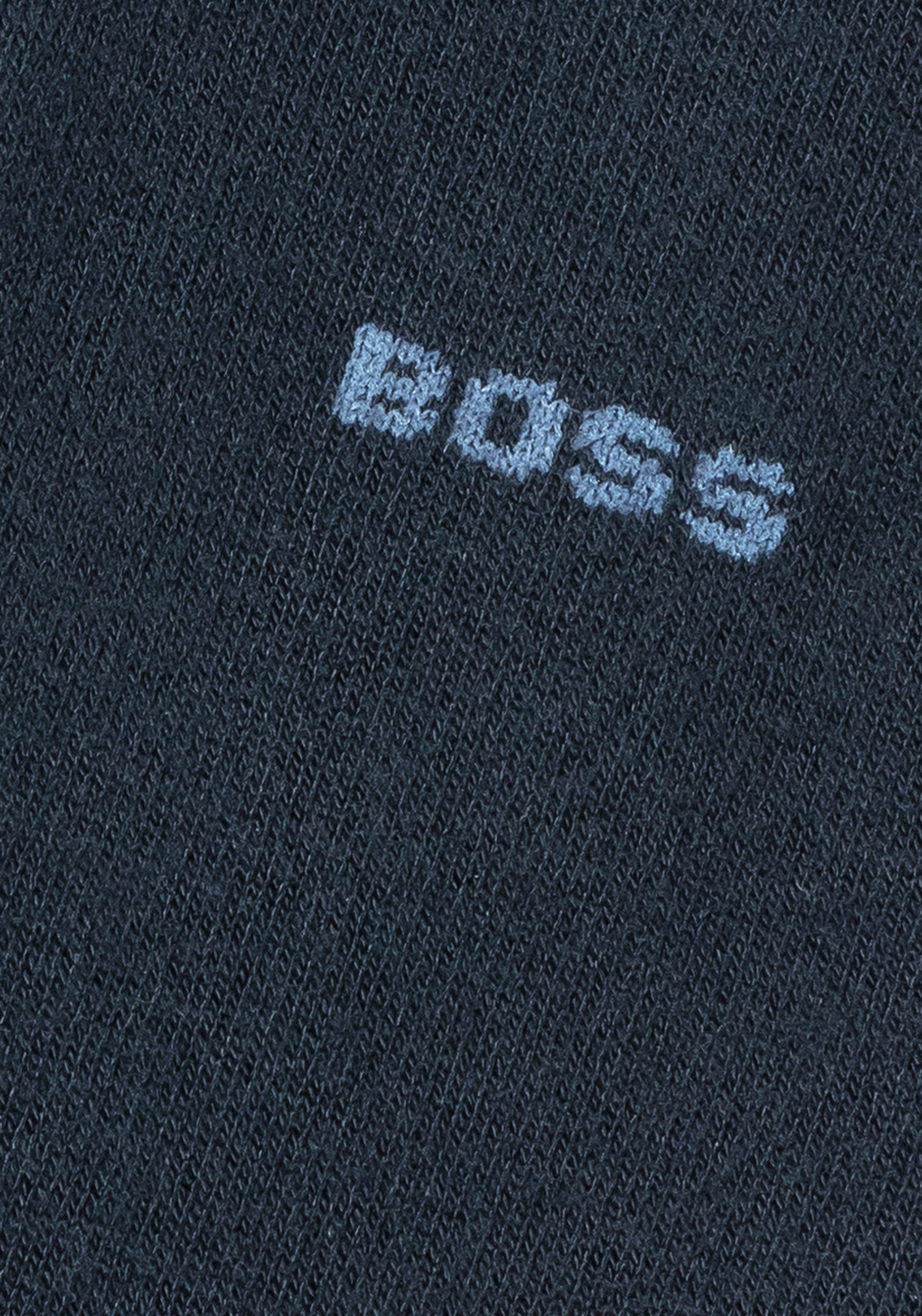 BOSS Business-sokken 2P RS Bamboo 1027 met gebreide boorden (set 2 paar)