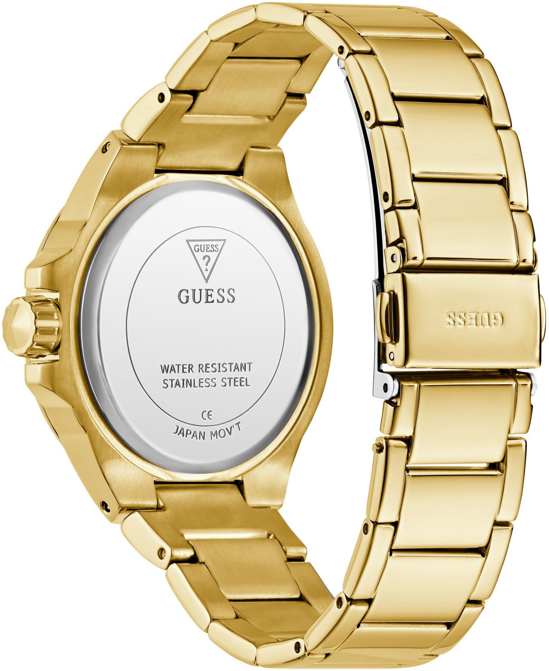 Guess Multifunctioneel horloge Envy Quartz horloge, polshorloge, dameshorloge, datum, weekdag, roestvrijstalen band