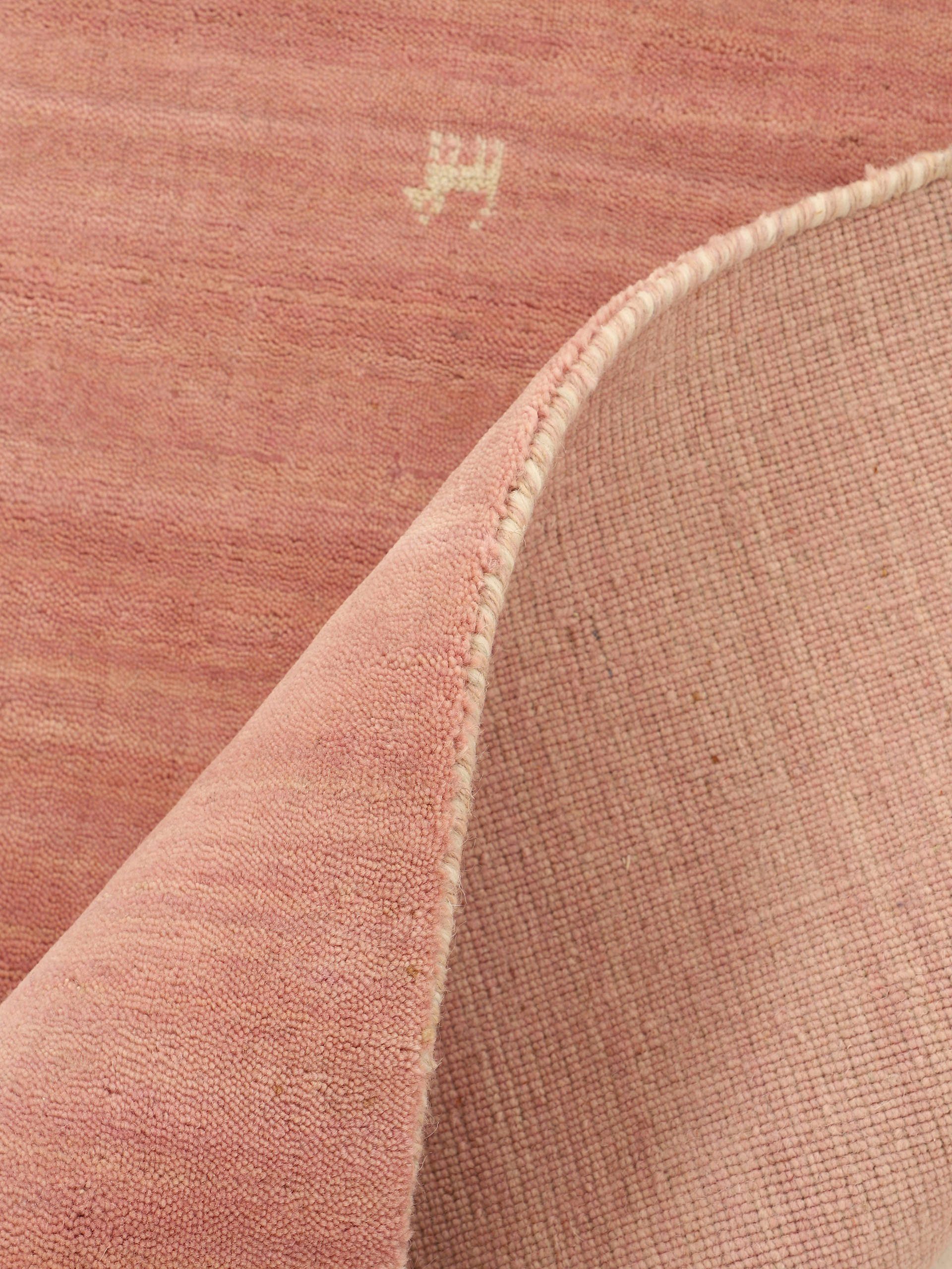 carpetfine Wollen kleed Gabbeh Uni, auch als Läufer und Rund erhältlich