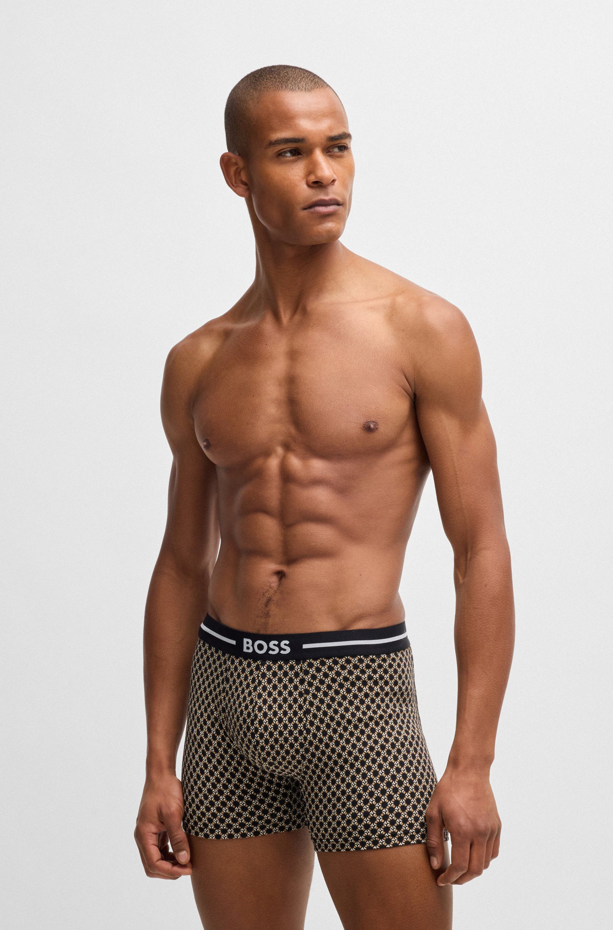 BOSS Boxershort BoxerBr 3P Bol (set, 3 stuks)