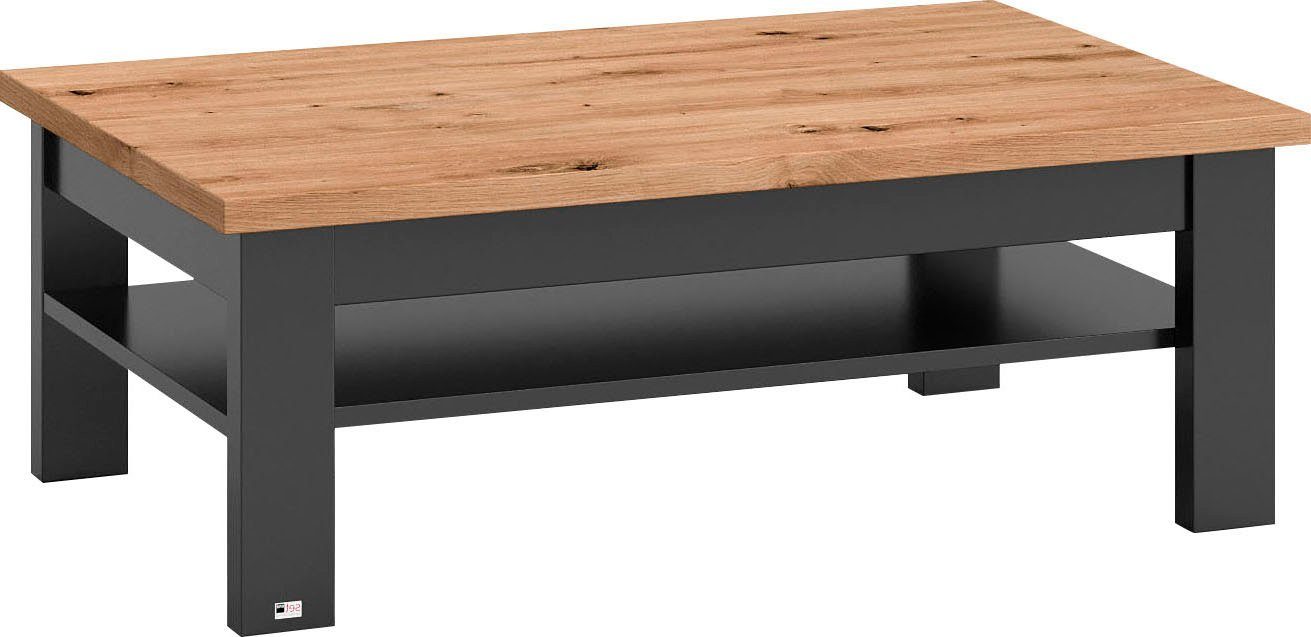 set one by Musterring Salontafel York Type 64 en 65, in 3 kleurvarianten, met plank, twee maten