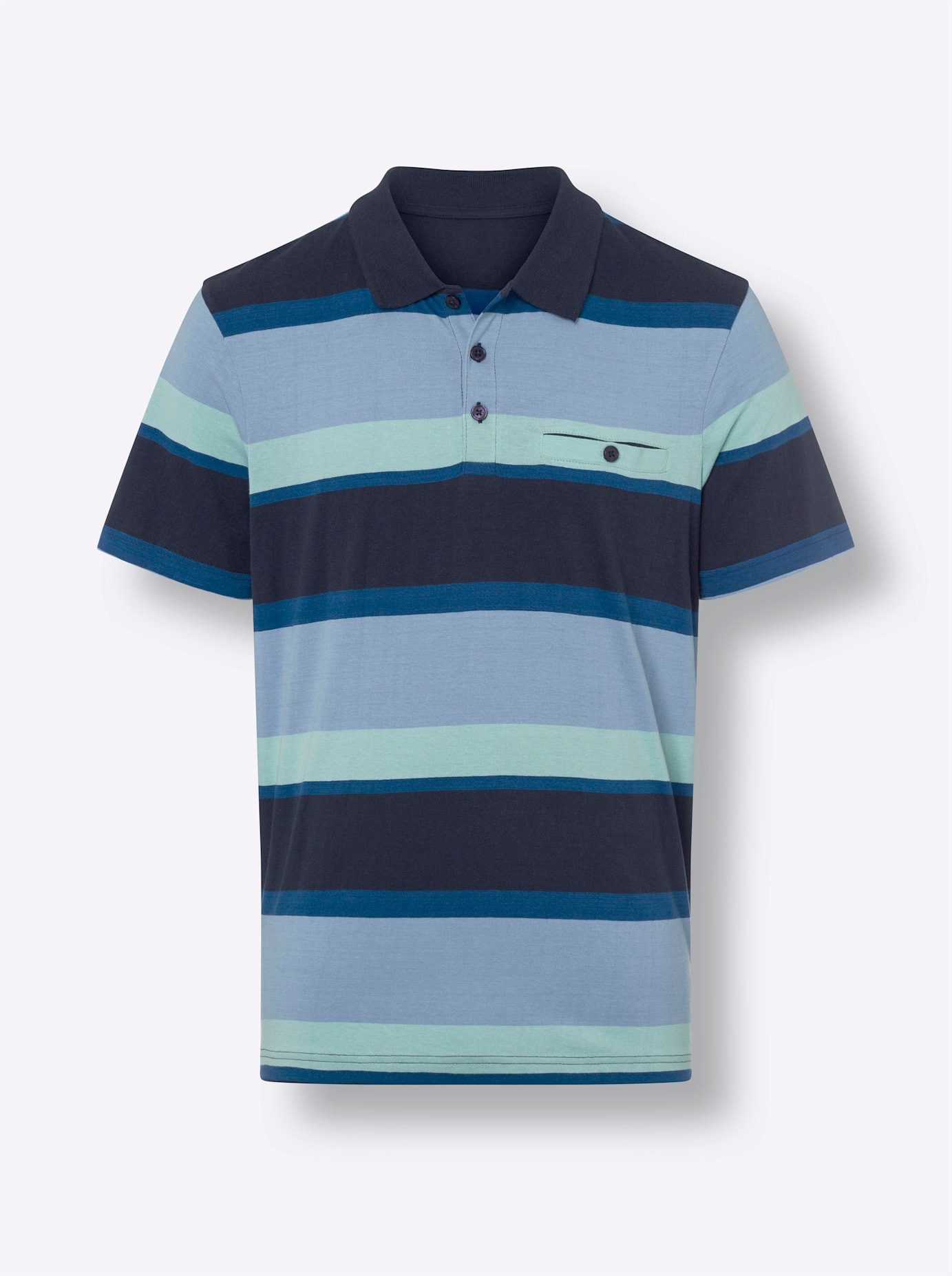 Classic Poloshirt met korte mouwen (1-delig)