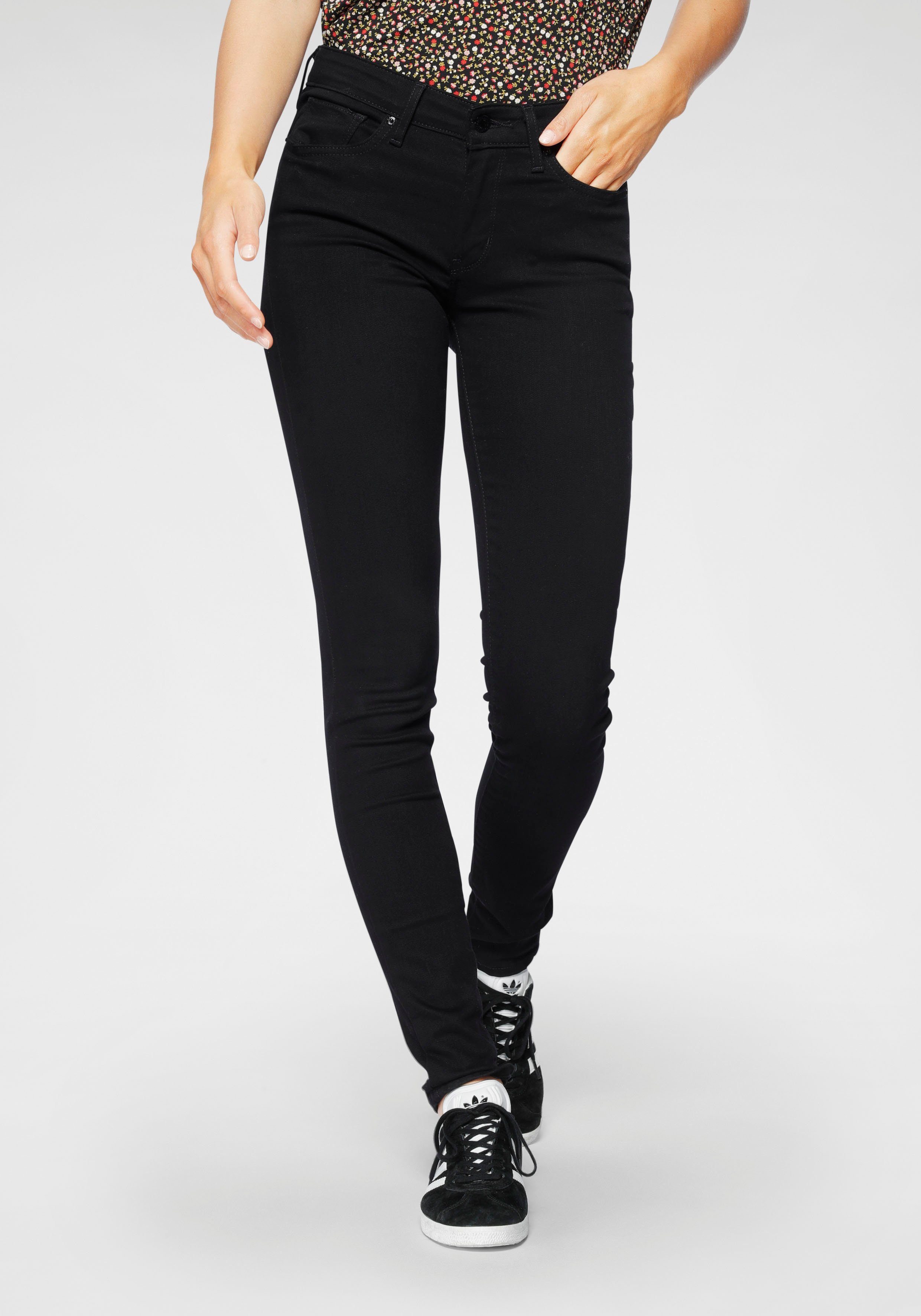 Levi's® Skinny fit jeans 711 Skinny met lage tailleband