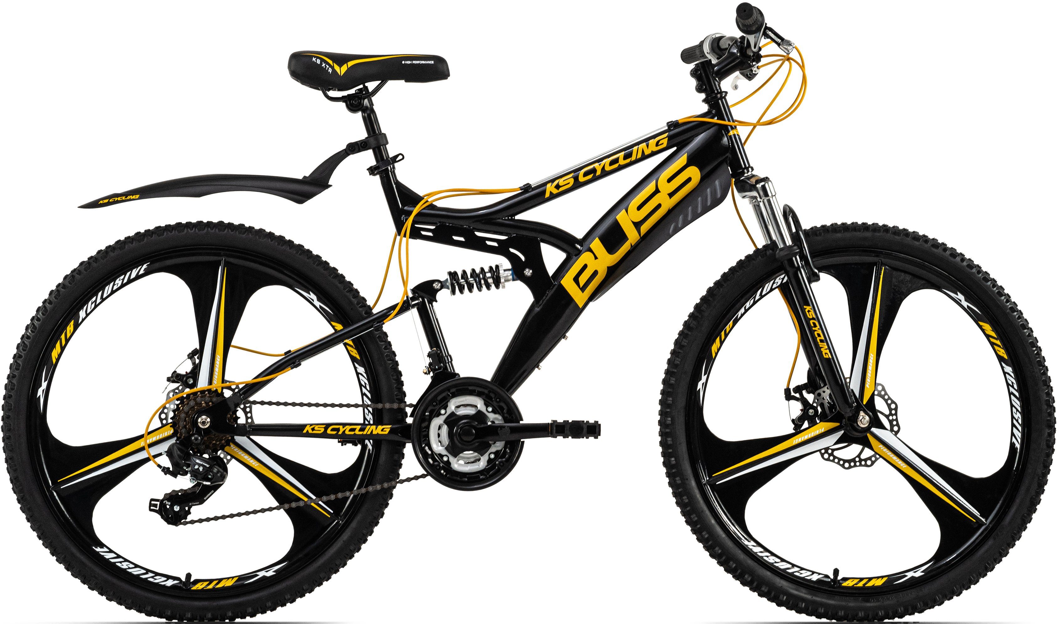 KS Cycling Mountainbike Bliss voor heren, kettingversnelling