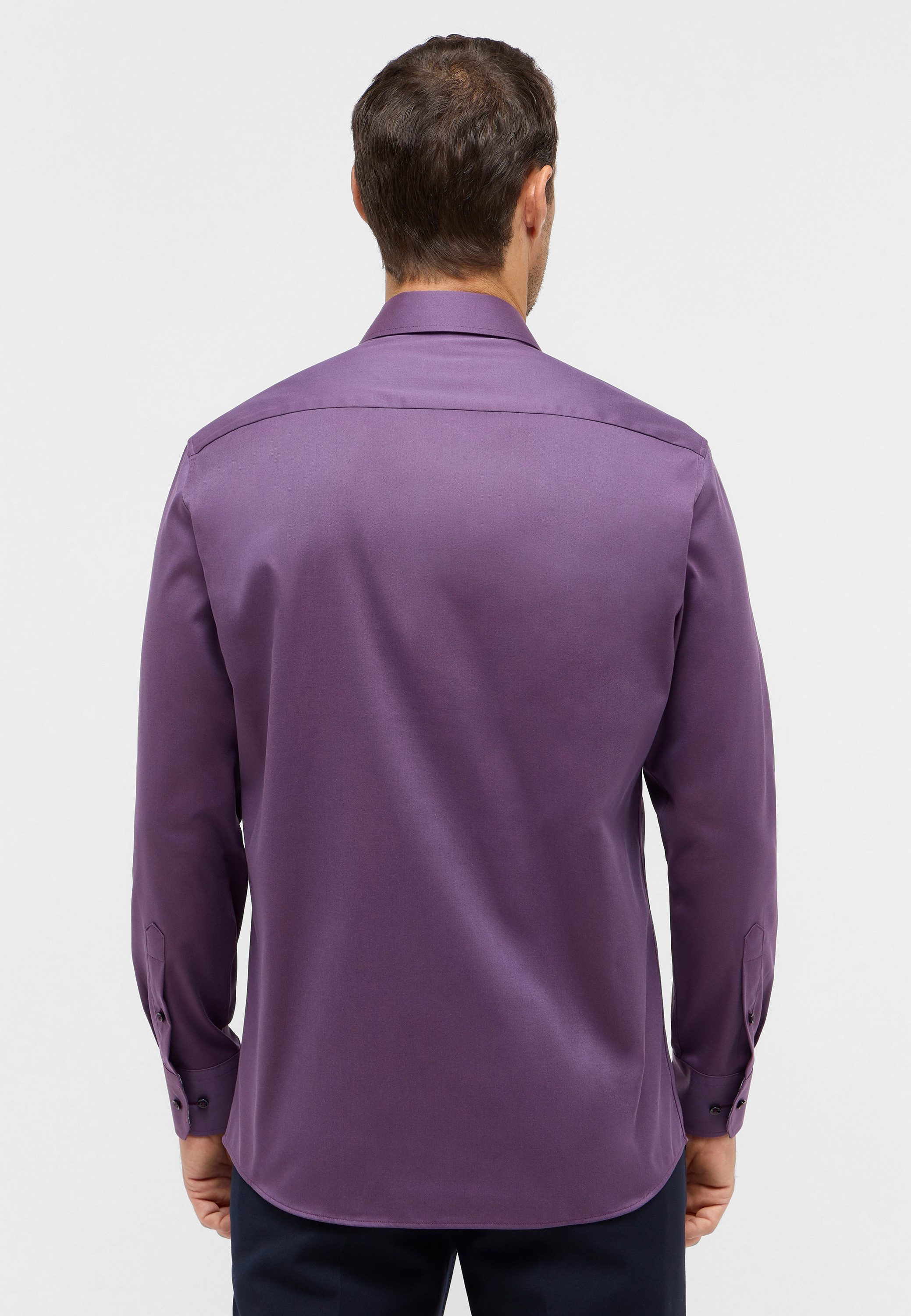Eterna Overhemd met lange mouwen MODERN FIT NON IRON (strijkvrij)