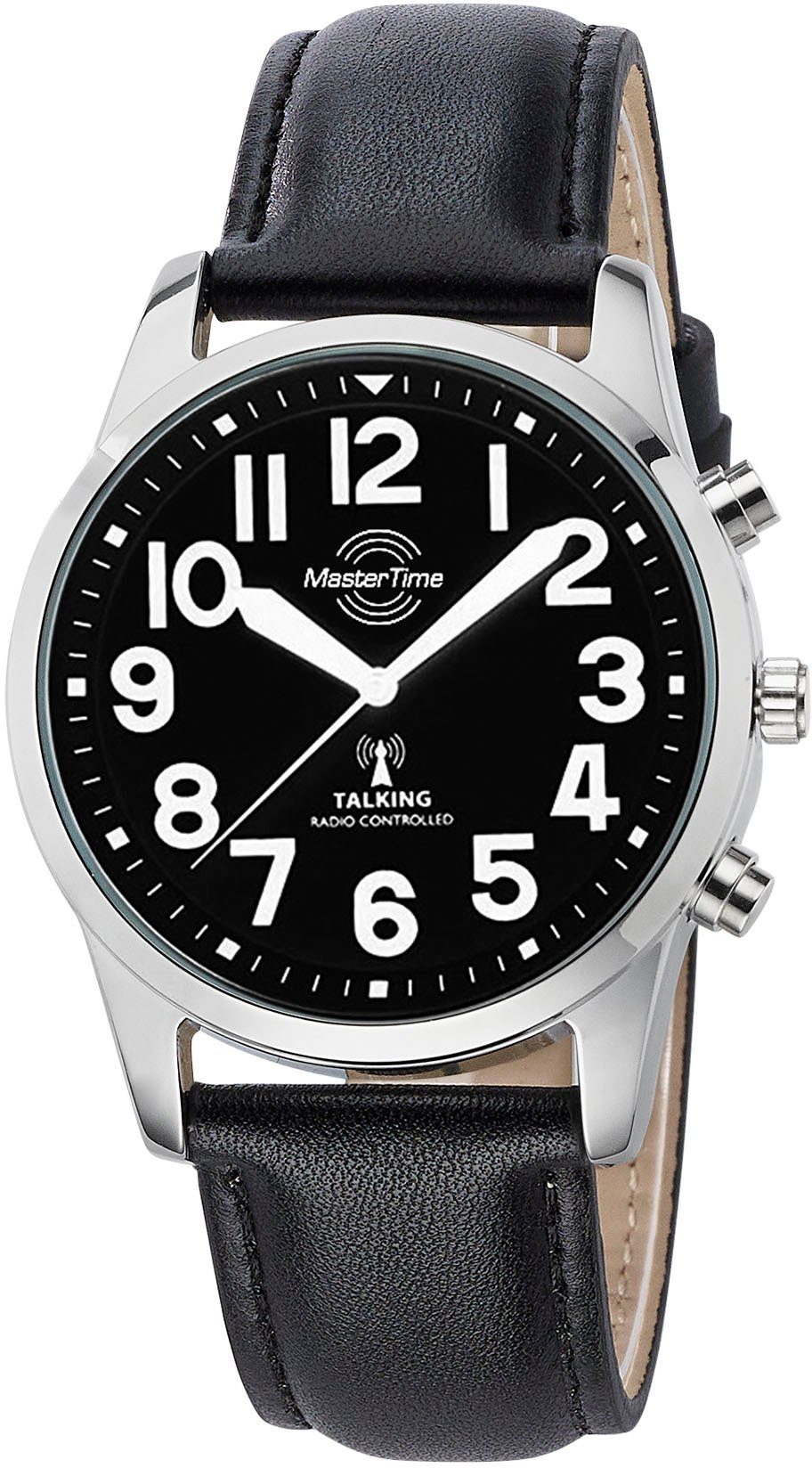 MASTER TIME Radiografisch horloge Talking Watch Horloge, quartzhorloge, herenhorloge, datum