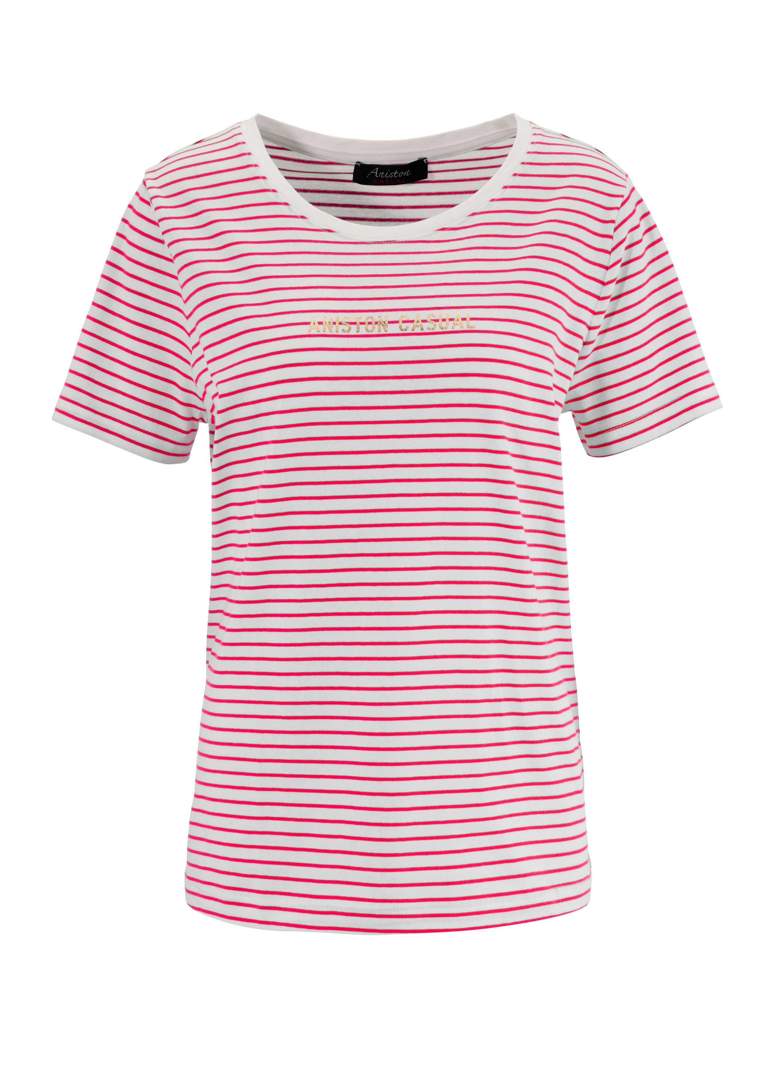 Aniston CASUAL T-shirt met streepdessin
