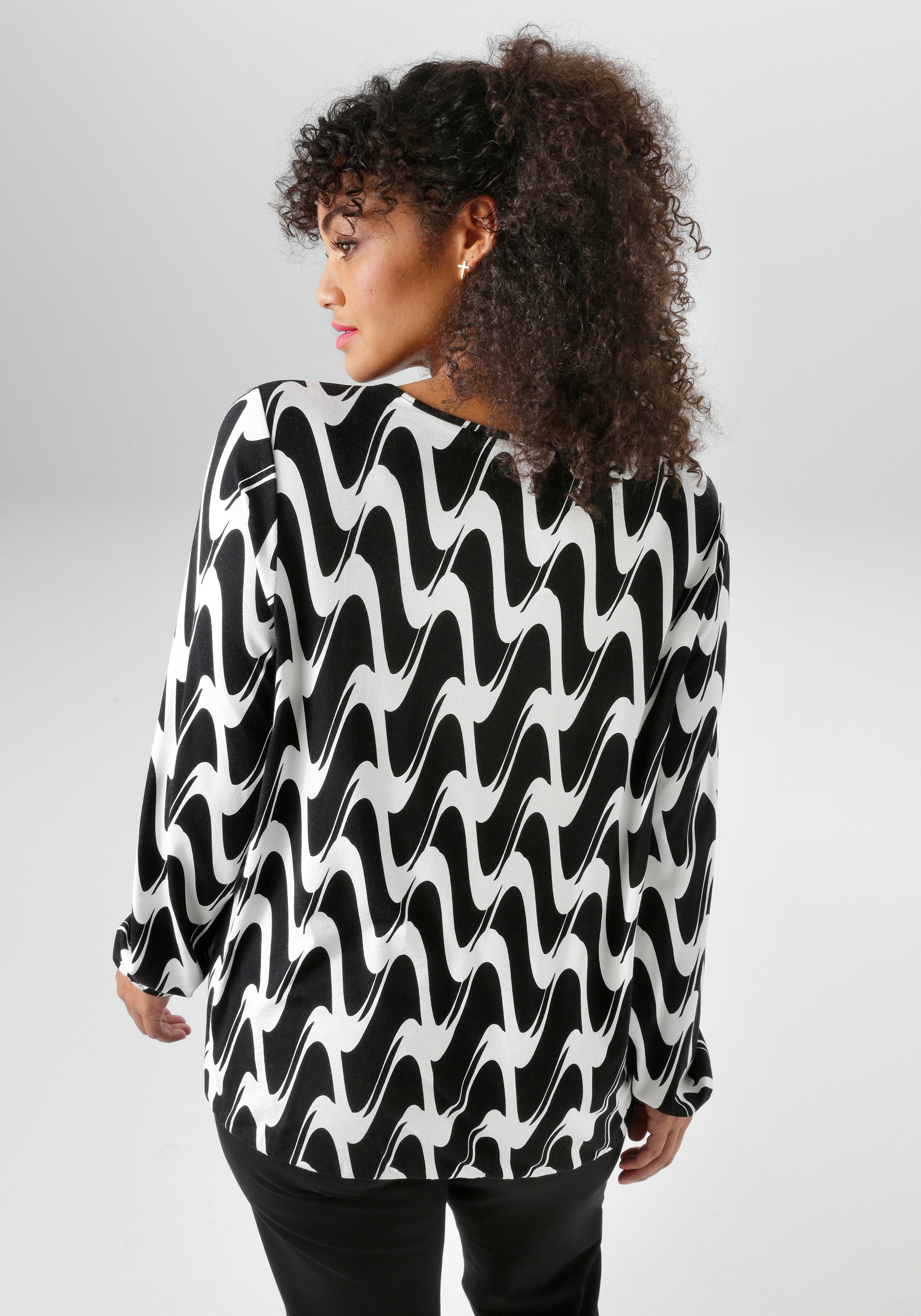 Aniston PLUS Shirt met lange mouwen