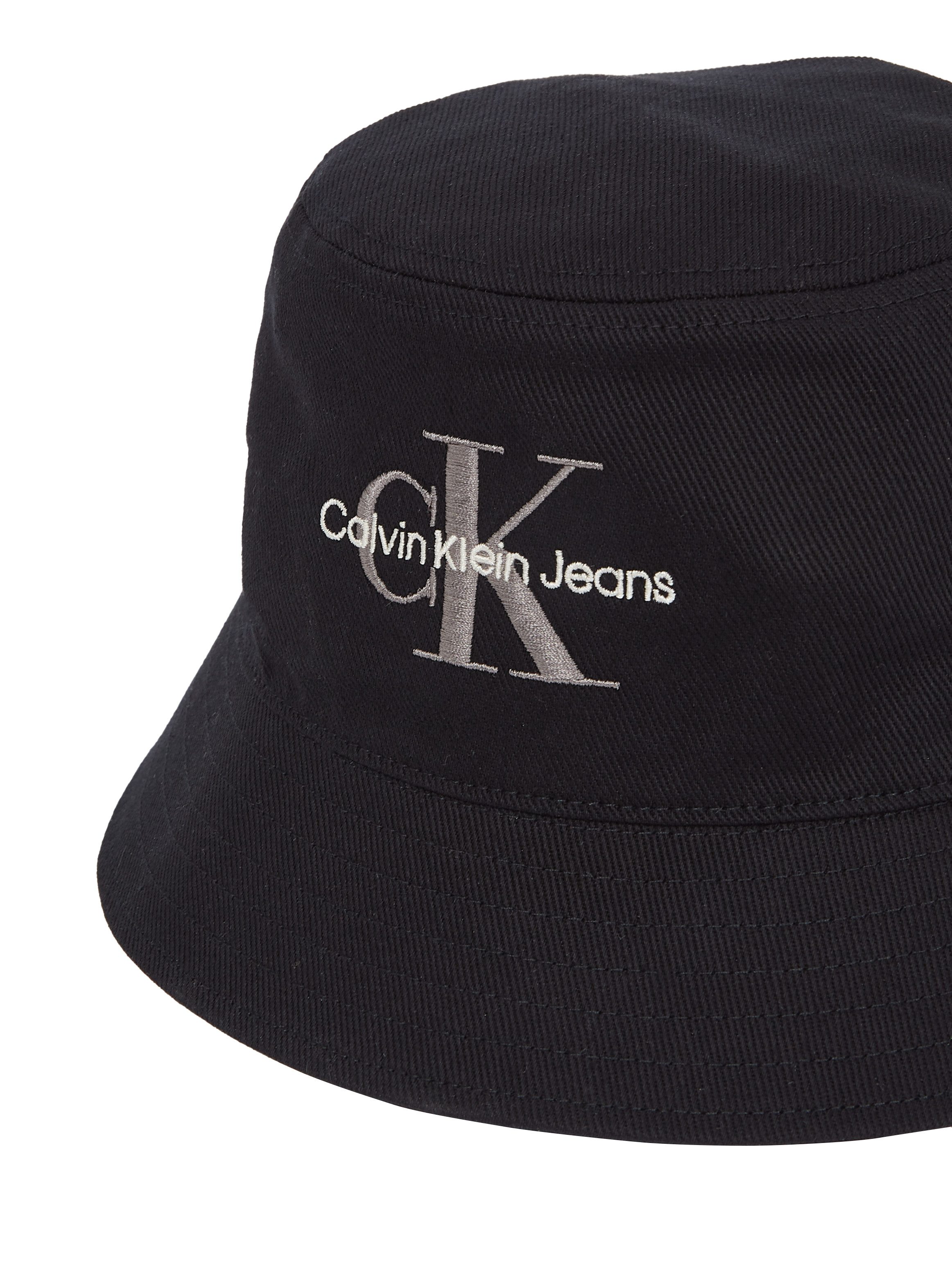 Calvin Klein Vissershoed MONOLOGO EMBROIDERY BUCKET HAT