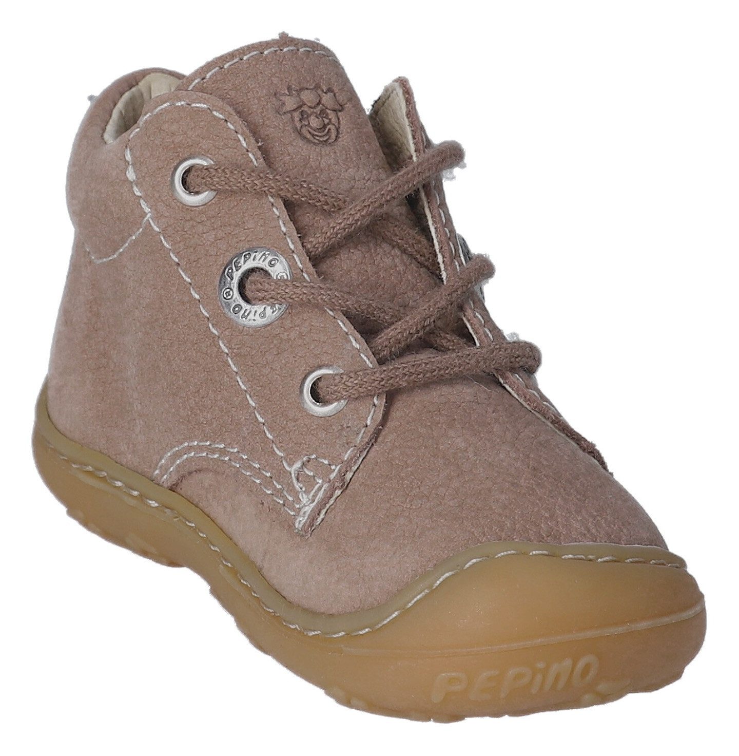 PEPINO by RICOSTA Babyschoentjes Cory 50 WMS: Midden Veterschoen met WMS-systeem, leer, maat sjabloon om te downloaden