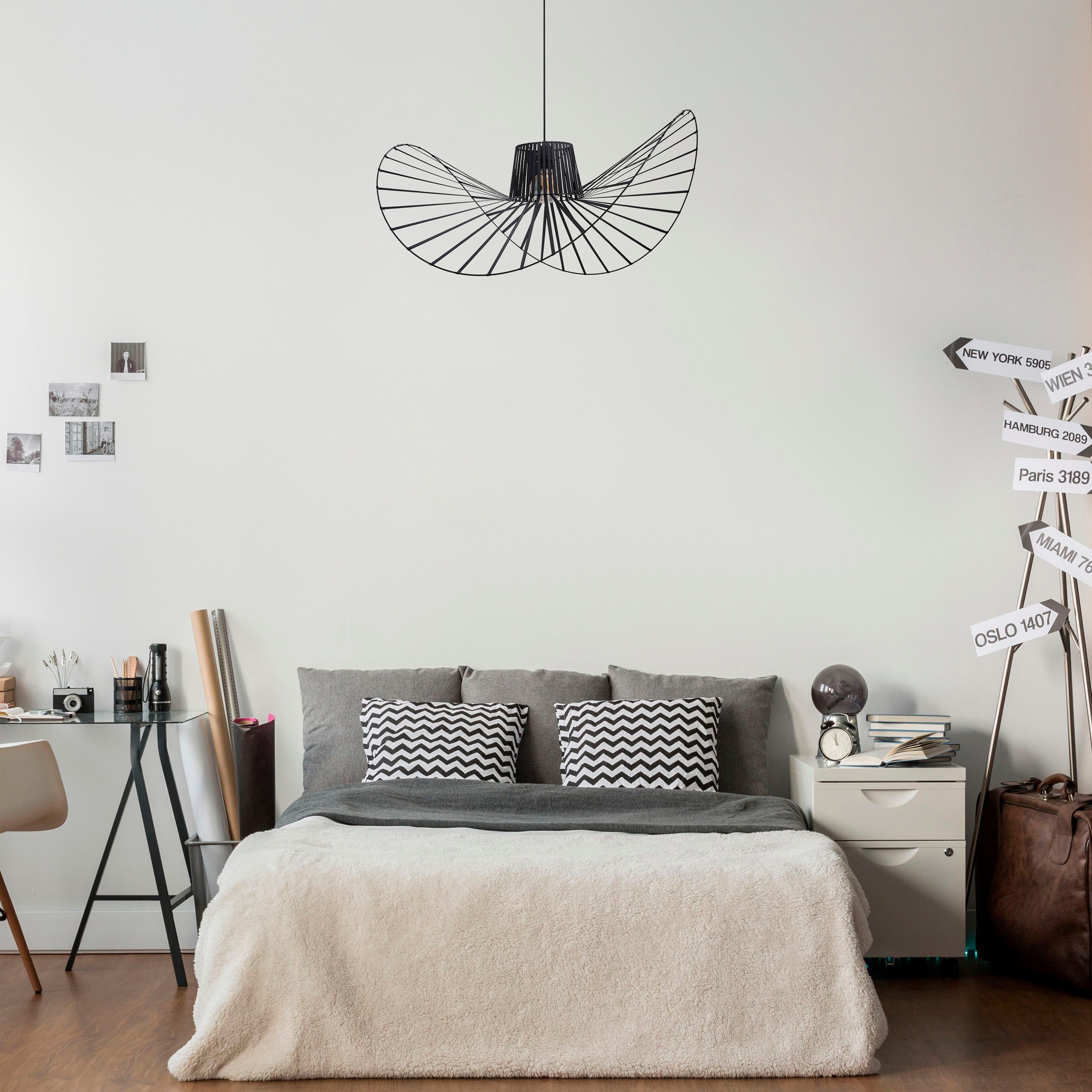 Paco Home Hanglamp HUGO PD1 met compatibele dimmer en lichtbron
