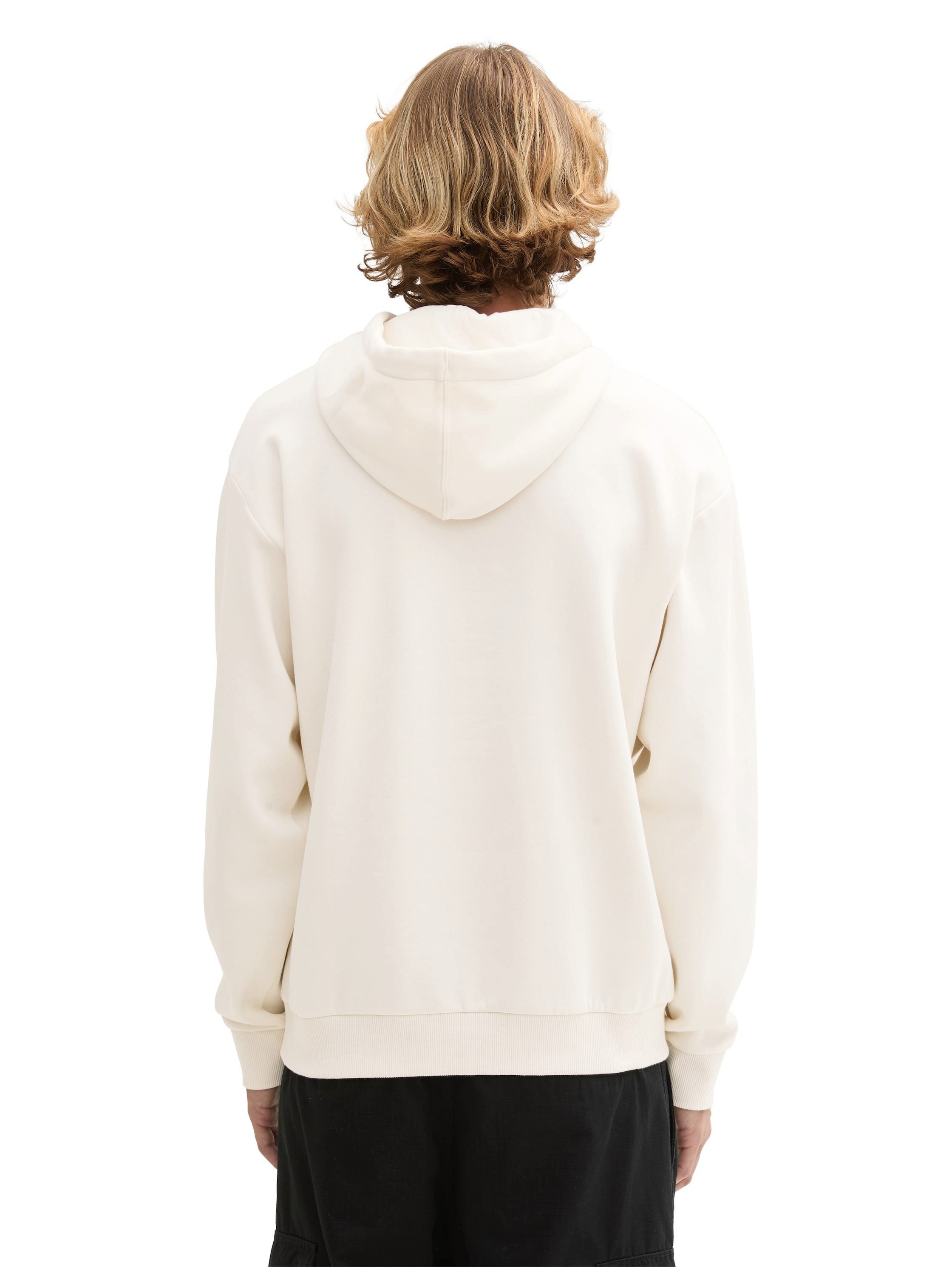 Tom Tailor Denim Hoodie met grote logoprint