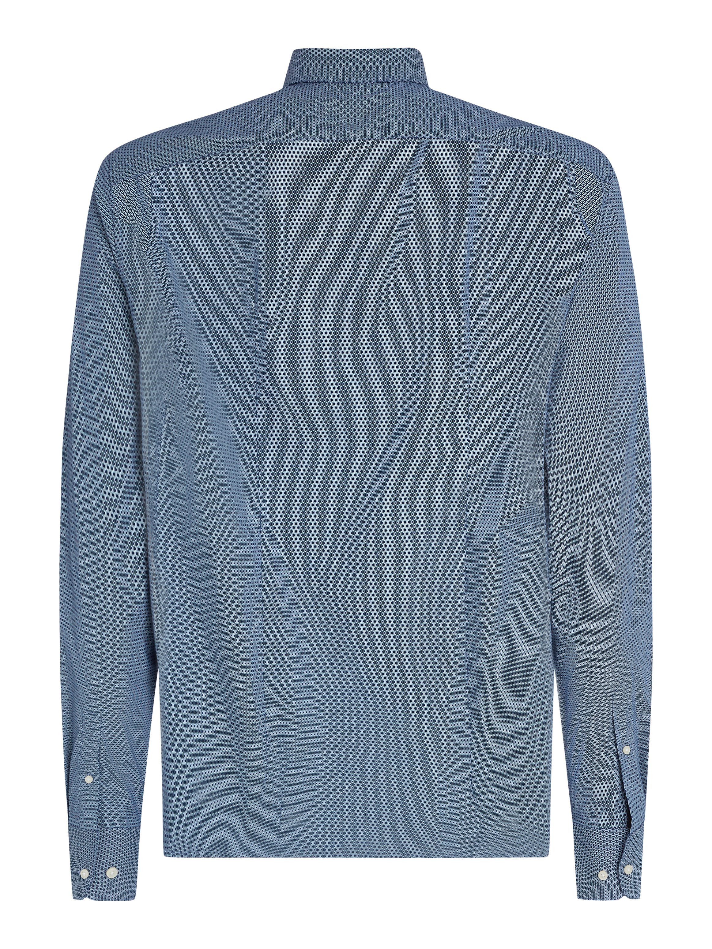 Tommy Hilfiger Businessoverhemd CL STRETCH GEO PRINT SF SHIRT