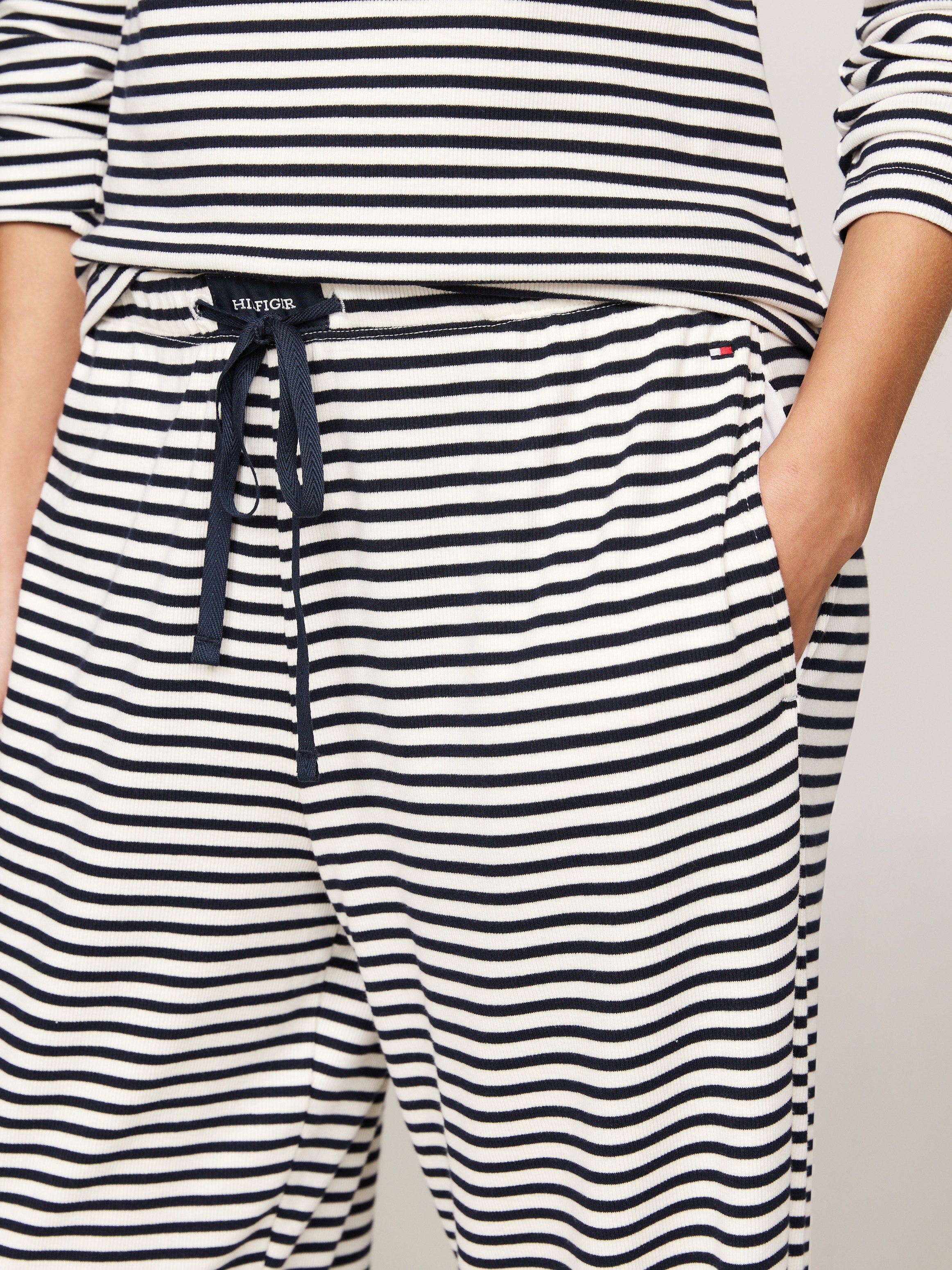 Tommy Hilfiger Underwear Pyjama JERSEY LS PRINT PJ SET (set 2-delig 2-delig)
