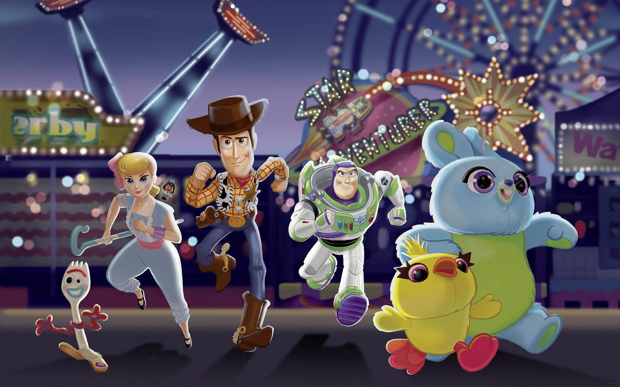 Komar Kinderbehang Disney and Pixar Toy Story Team (1 stuk)