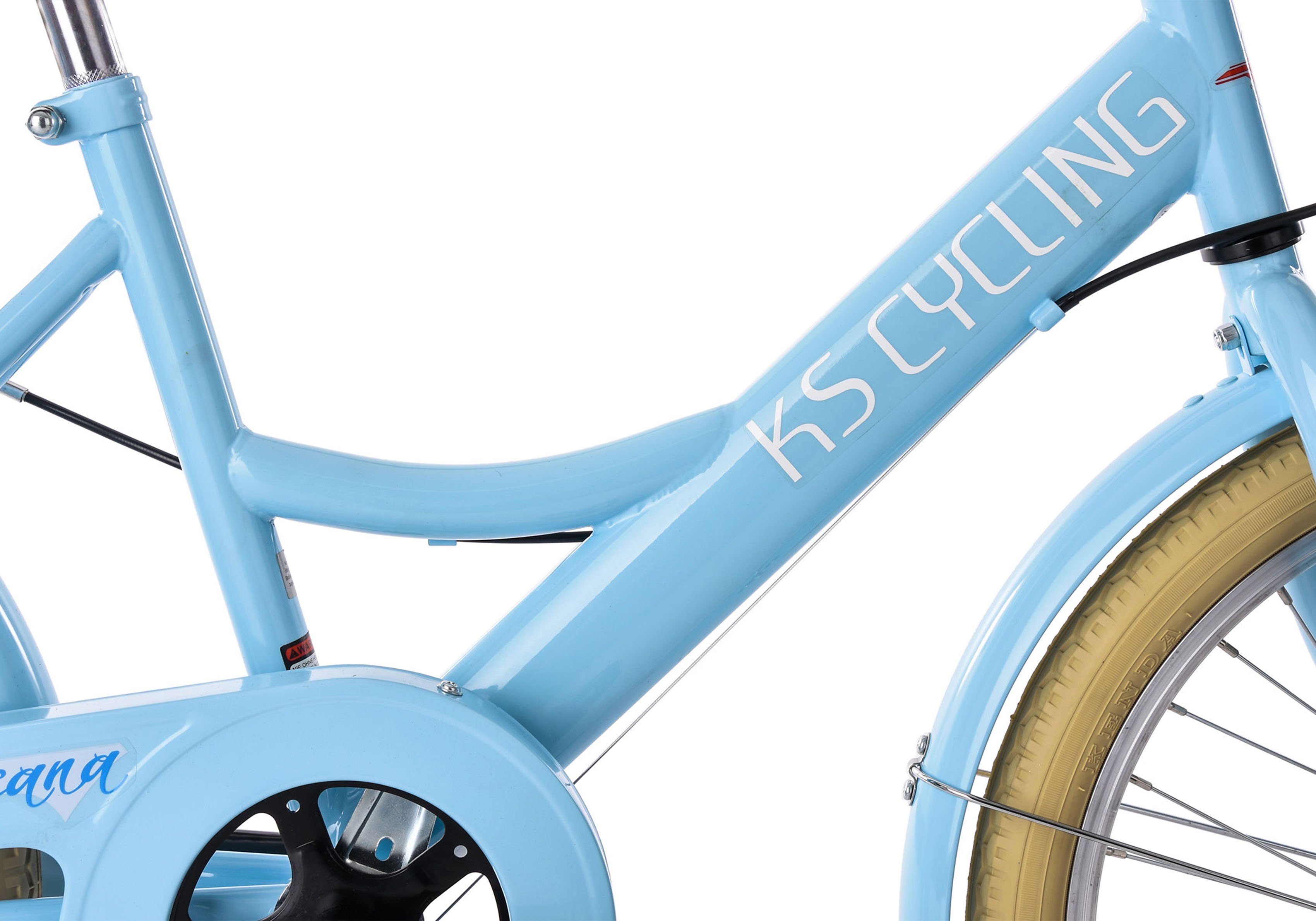 KS Cycling Tienerfiets Toscana voor dames en heren, kettingversnelling