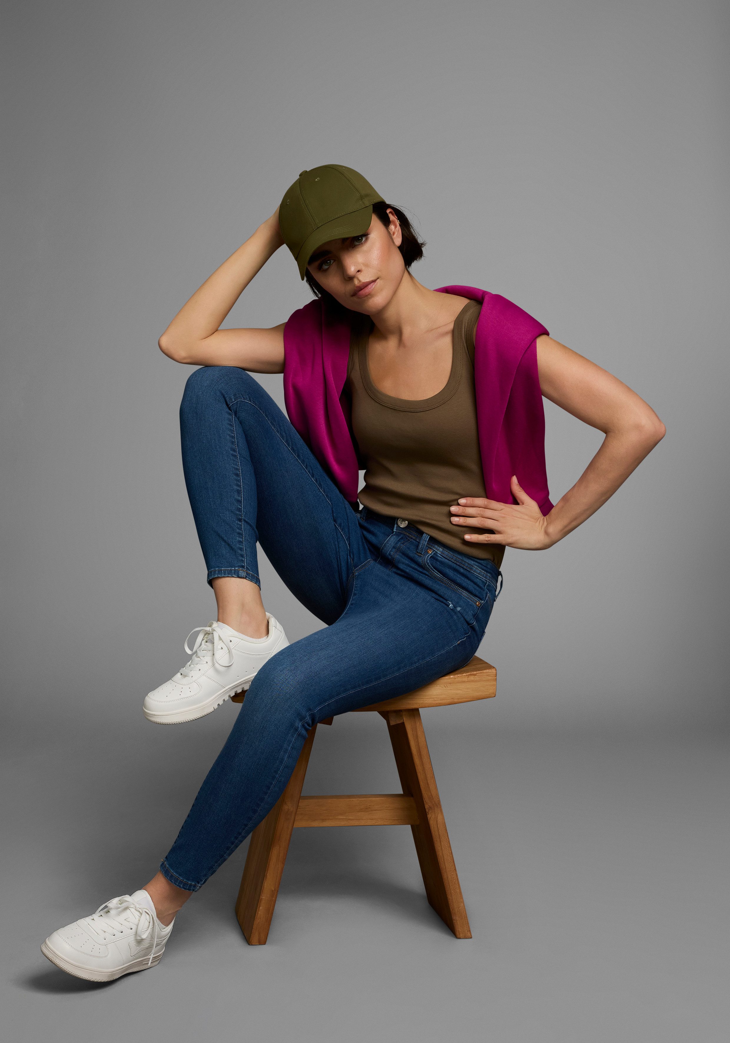 Flashlights Tanktop in een lang model (2-delig, Set van 2)