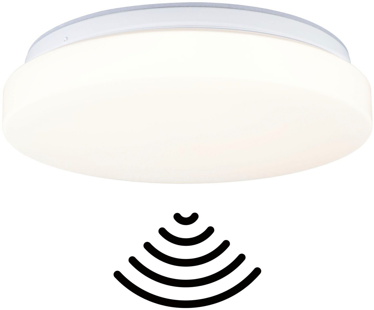 Paulmann Led-wandlamp LED wandlamp Luiana IP44 HF-sensor wit