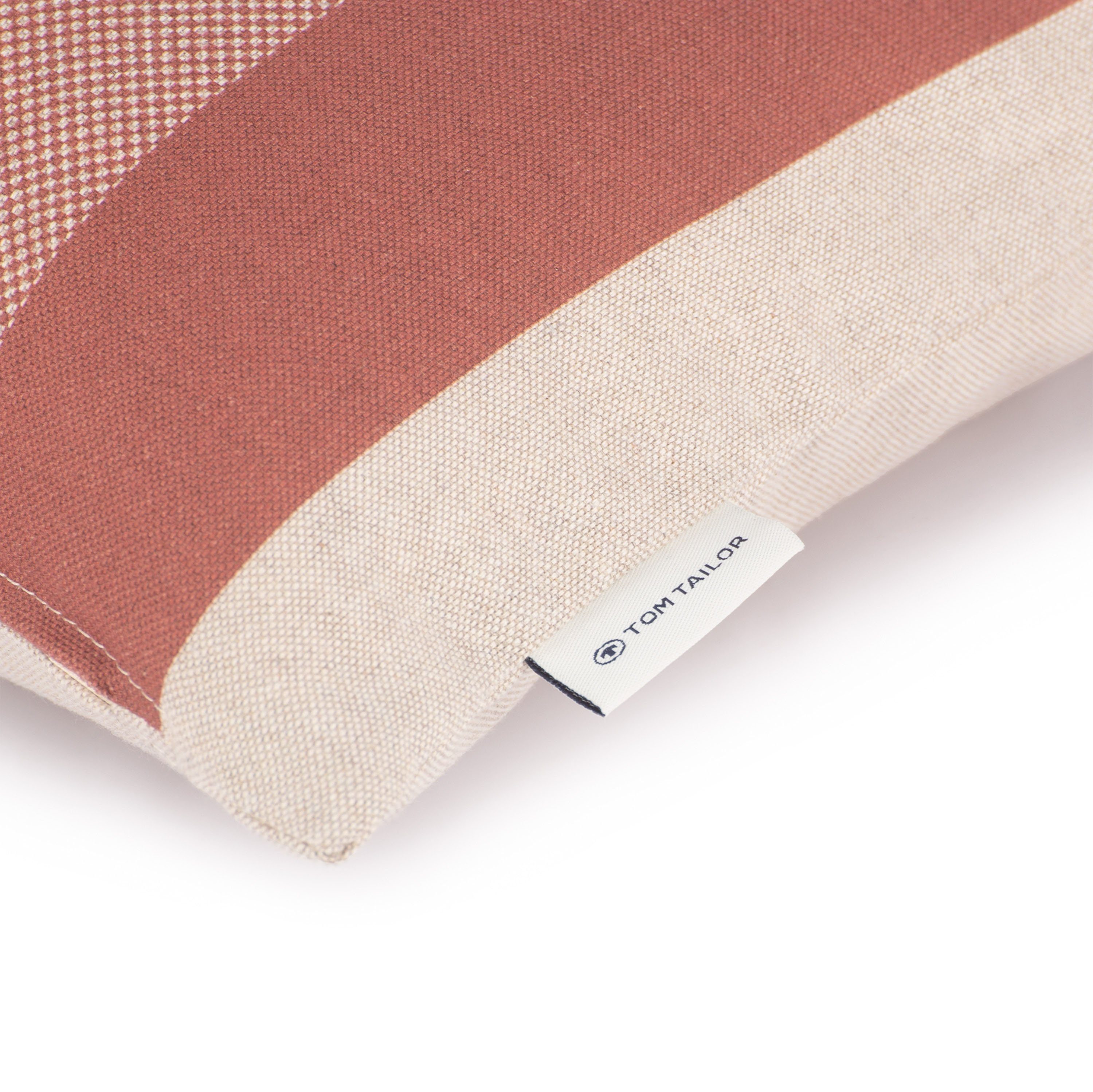 TOM TAILOR HOME Sierkussen Checked Stripe (1 stuk)