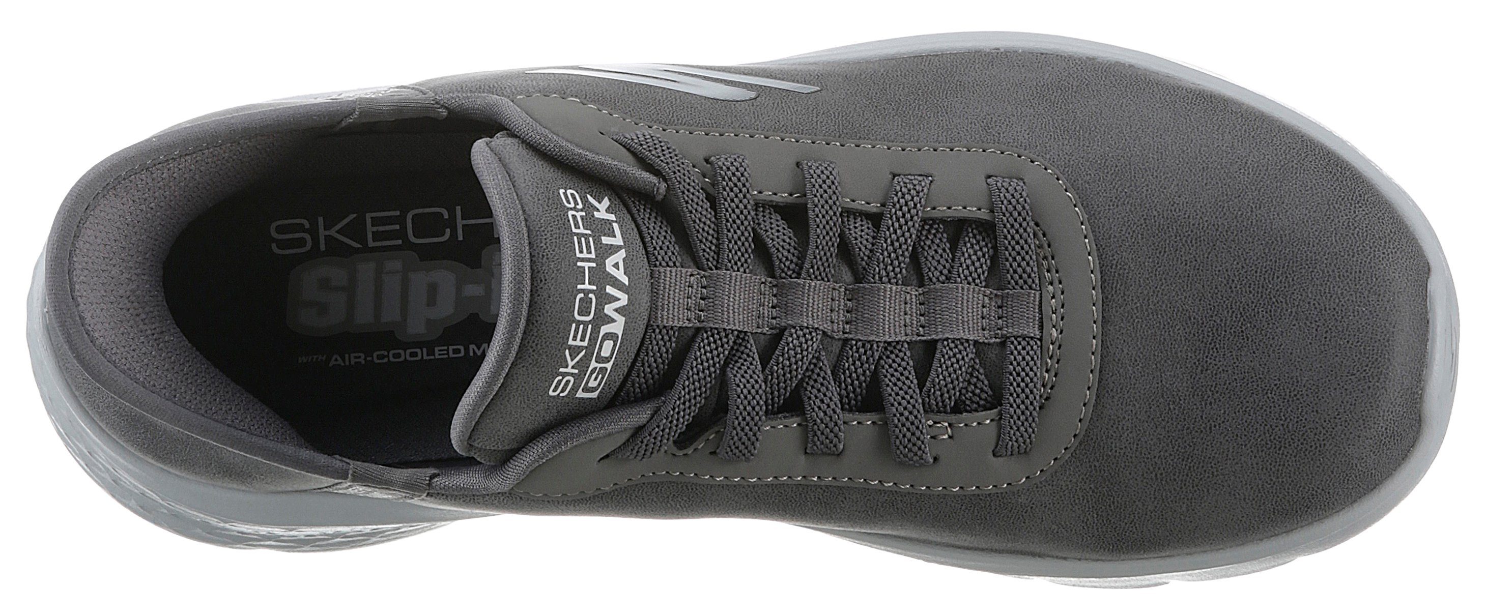 Skechers Slip-on sneakers GO WALK FLEX Slippers, vrijetijdsschoen, lage schoen met Air-Cooled memory foam
