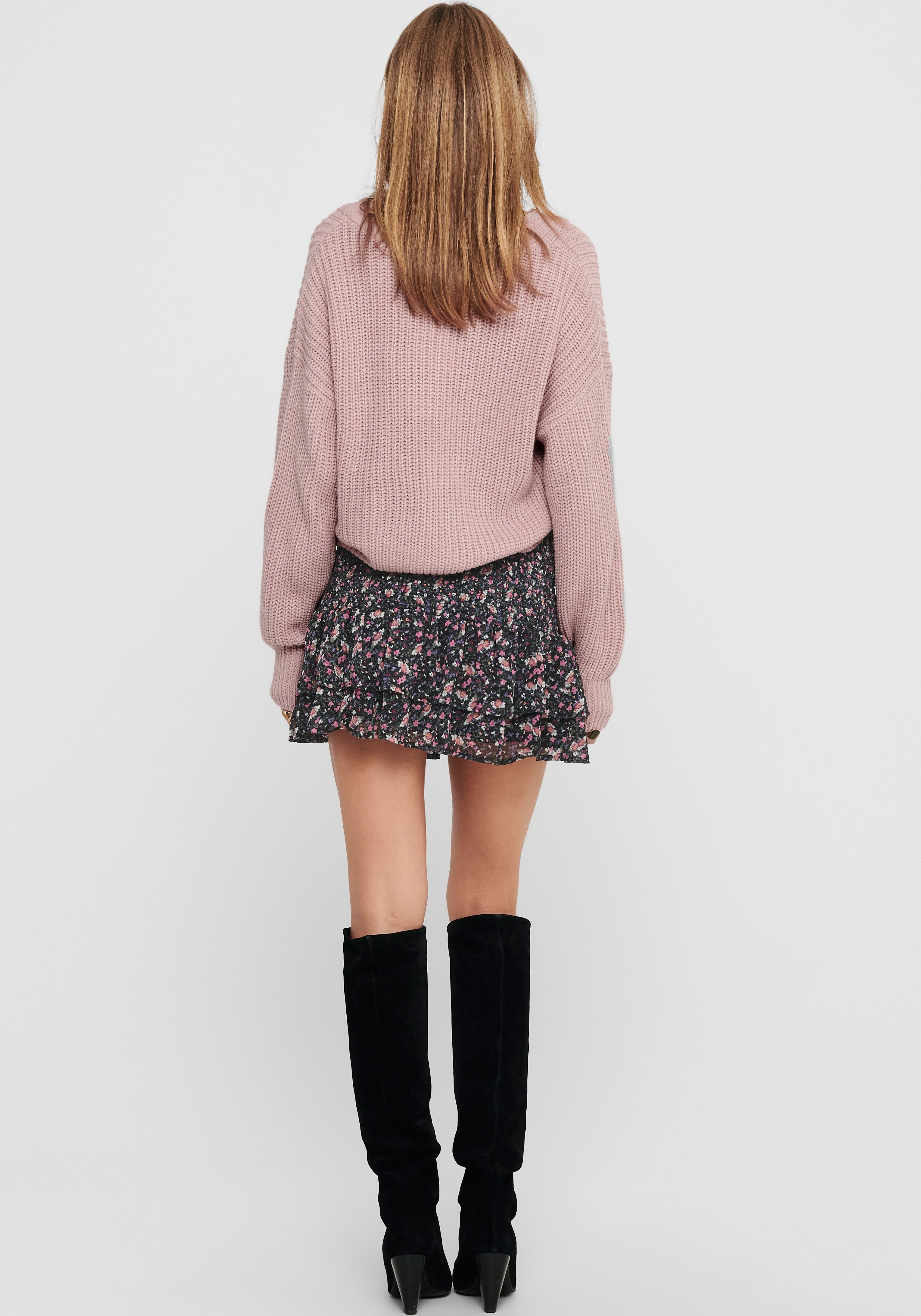 JDY Vest JUSTY L S SHORT CARDIGAN KNT NOOS