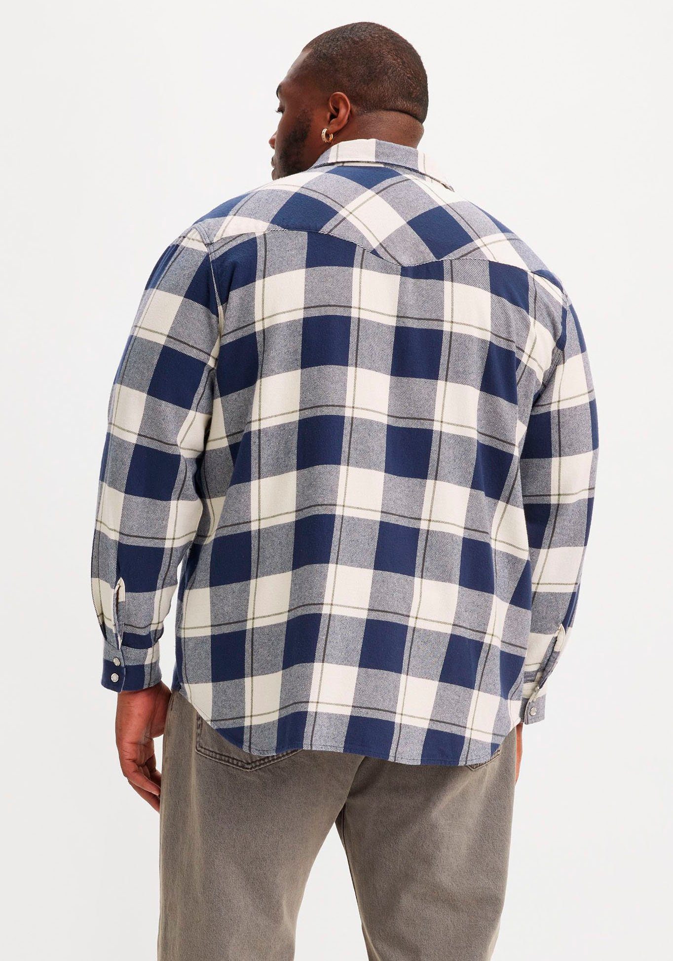 Levi's® Plus Jeans overhemd BIG RELAXED FIT WESTERN