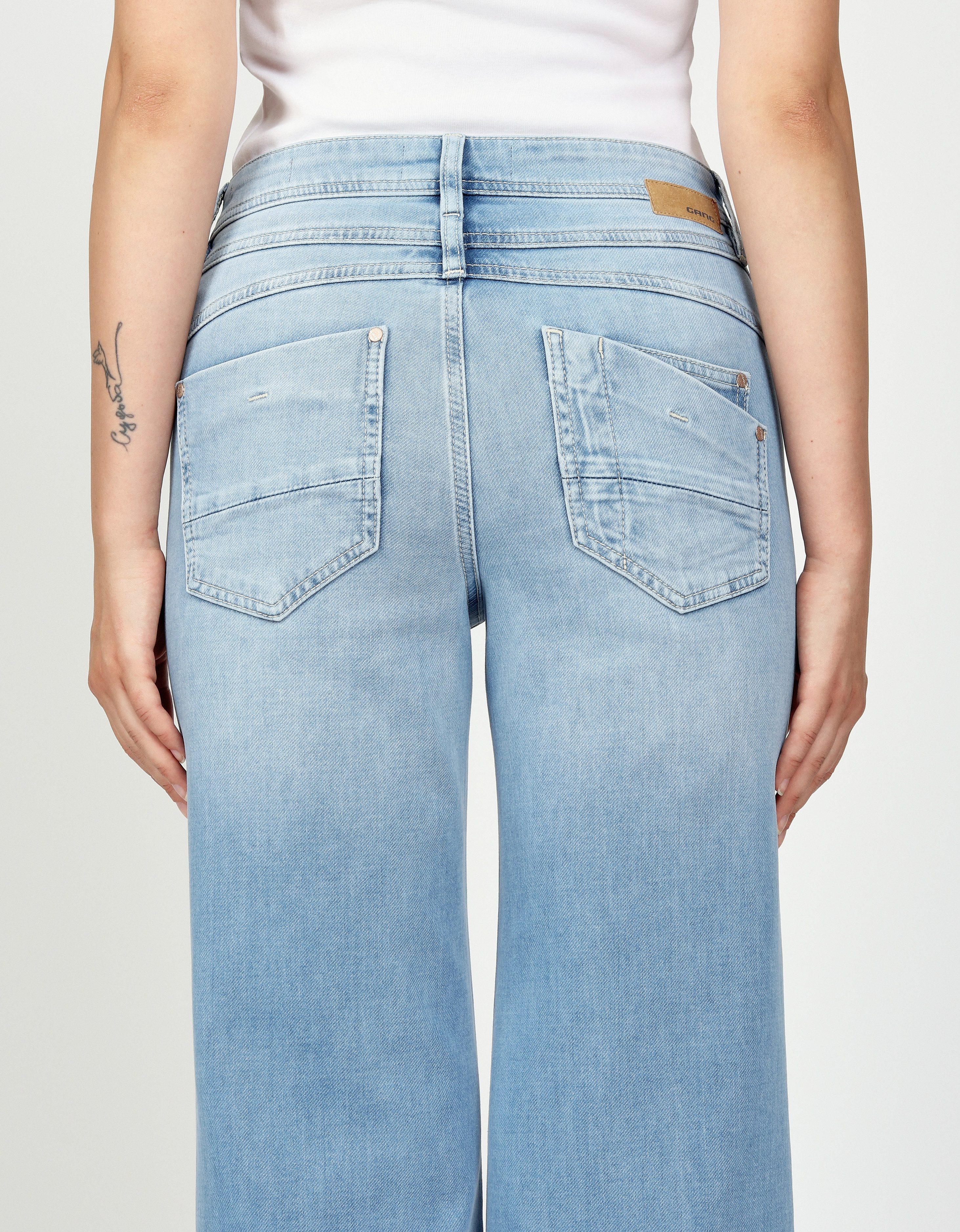 GANG Wijde jeans 94AMELIE WIDE