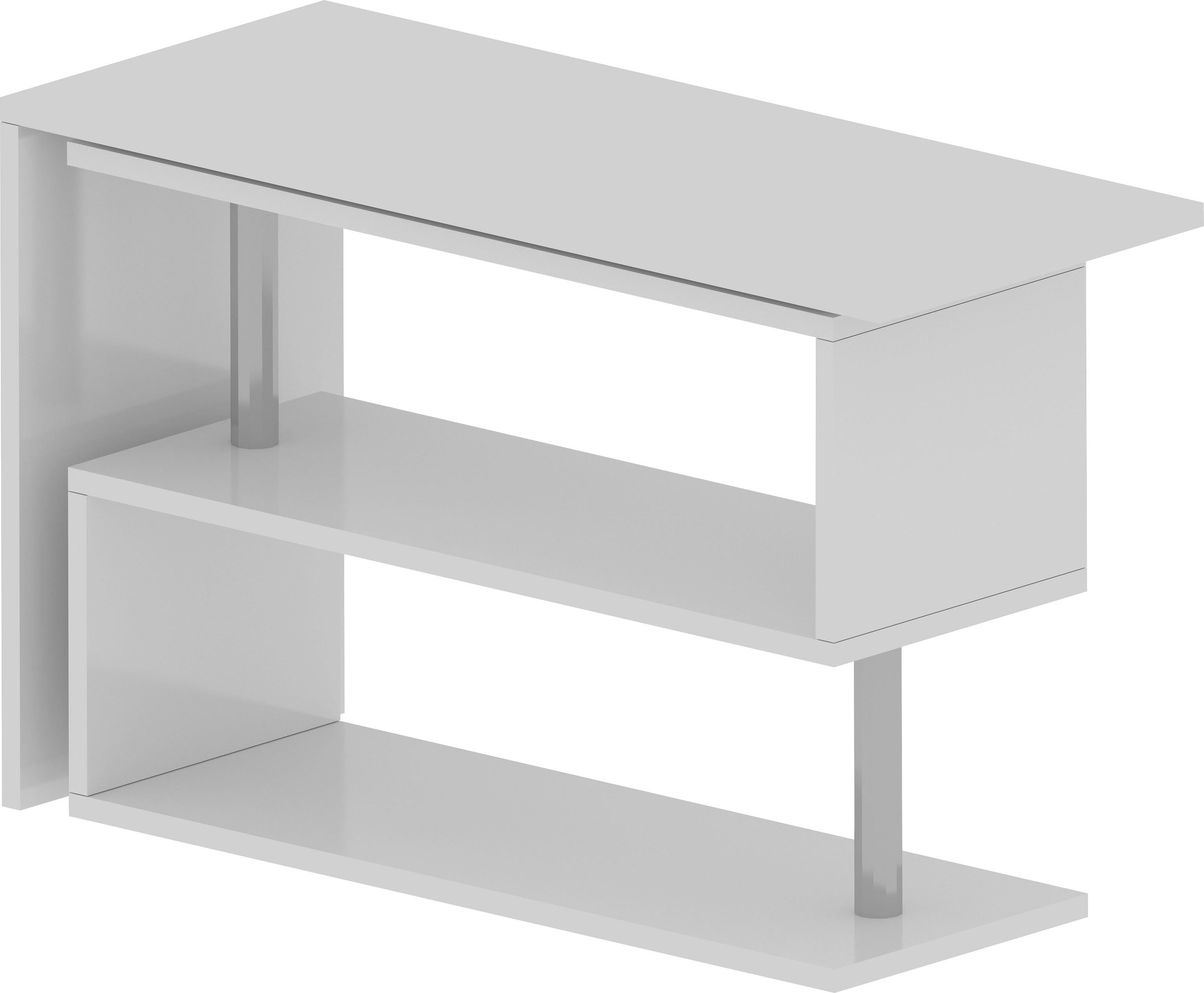 INOSIGN Bureau Volta, Made in Italy multifunctioneel - als computertafel, hoekbureau of sideboard