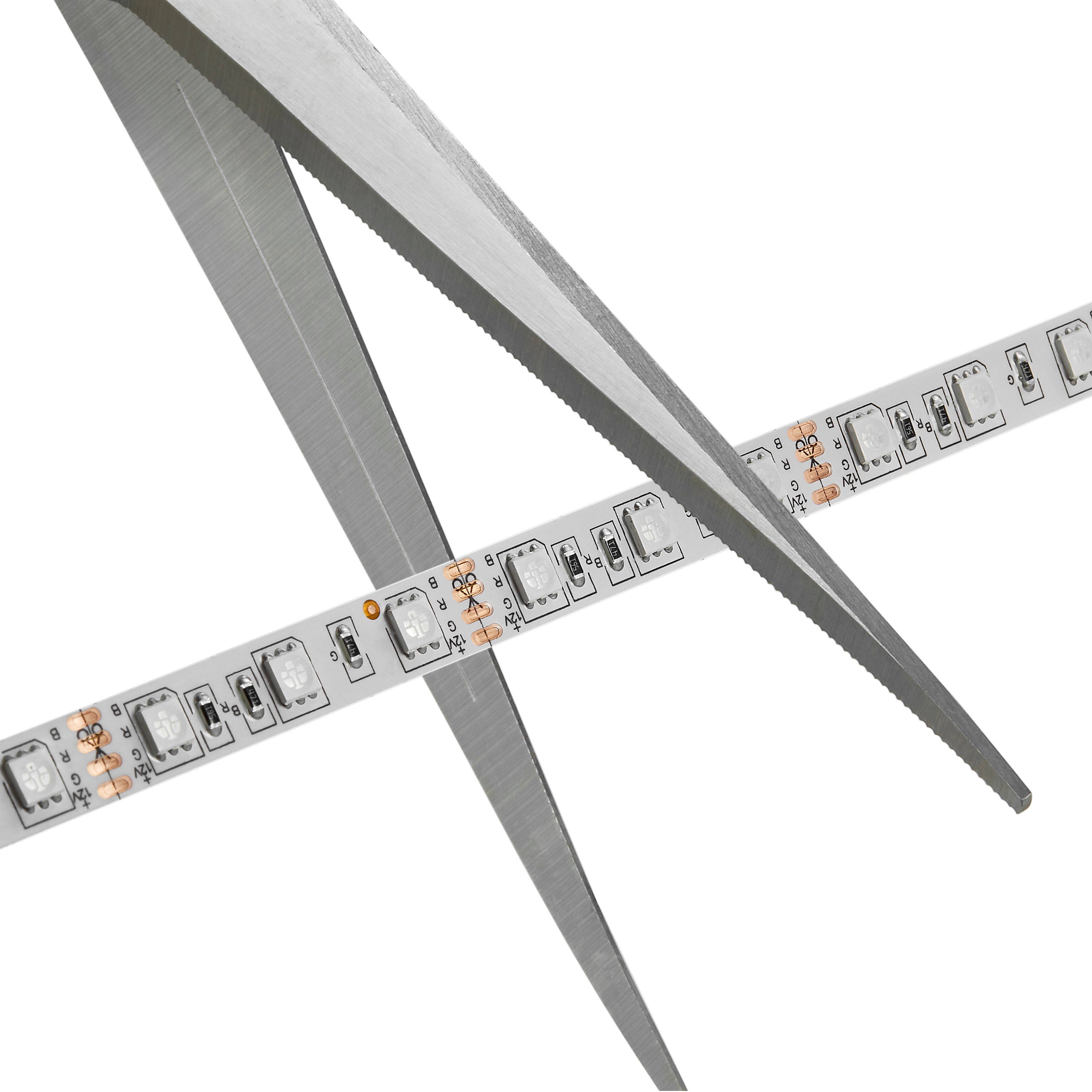 Nordlux Led-strip Ledstrip Instelbaar licht in wit en kleur, geschikt voor vochtige ruimtes (IP65) (1 stuk)