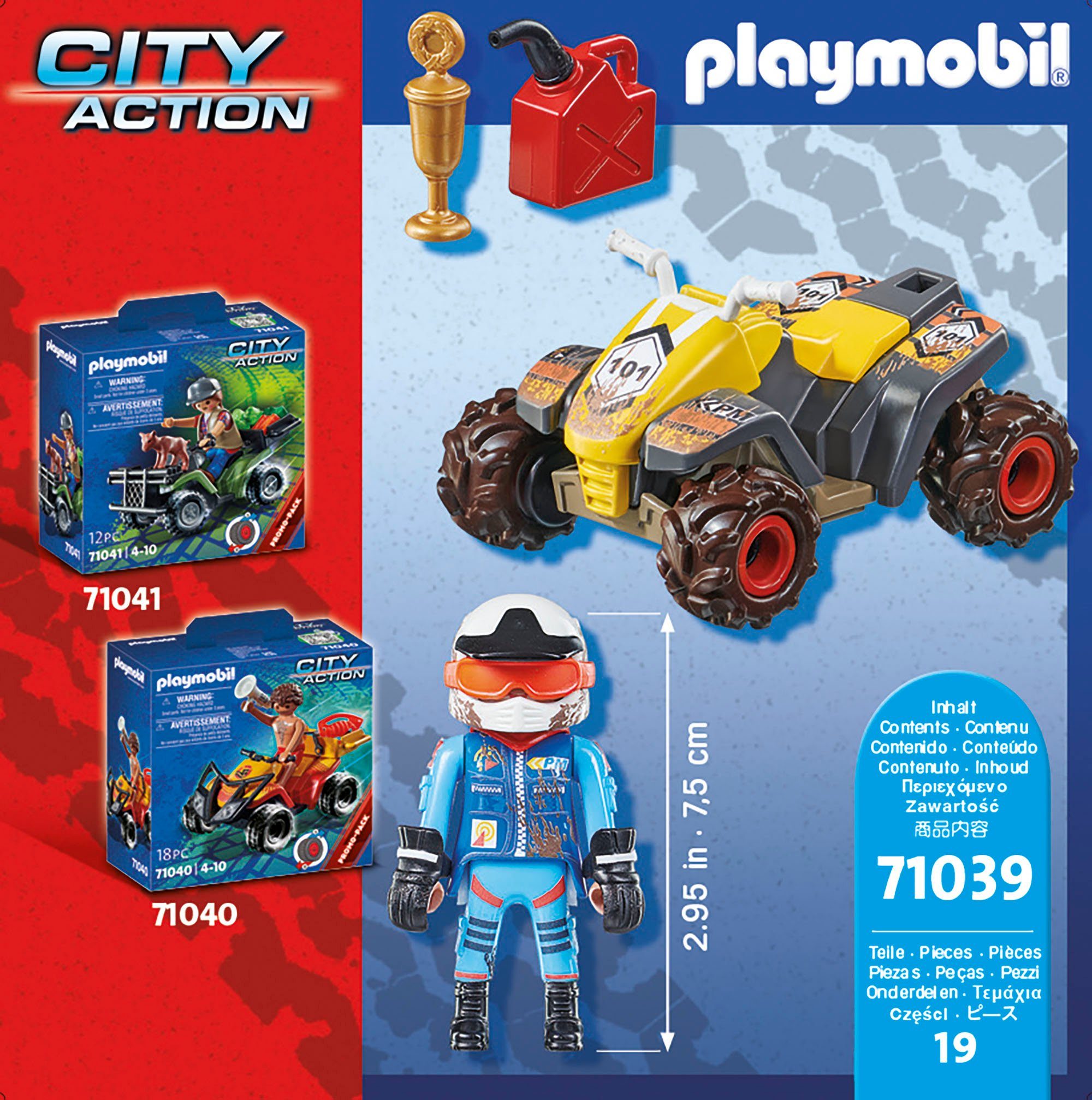 Playmobil® Constructie-speelset Offroad-Quad (71039), My Action Heroes (19-delig)