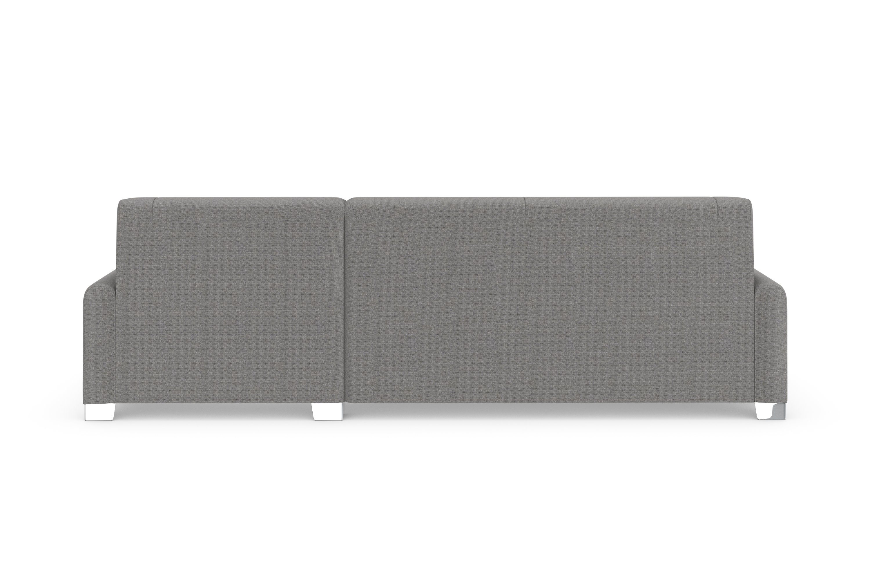 DOMO collection Hoekbank Anzio L-Form, whlw. Bettfunktion, Federkern, hochwertig, Breite 271 cm naar keuze met slaapfunctie en binnenvering