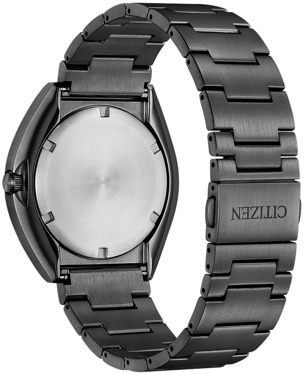 Citizen Solarhorloge Horloge, herenhorloge, datum, saffierglas, roestvrijstalen band