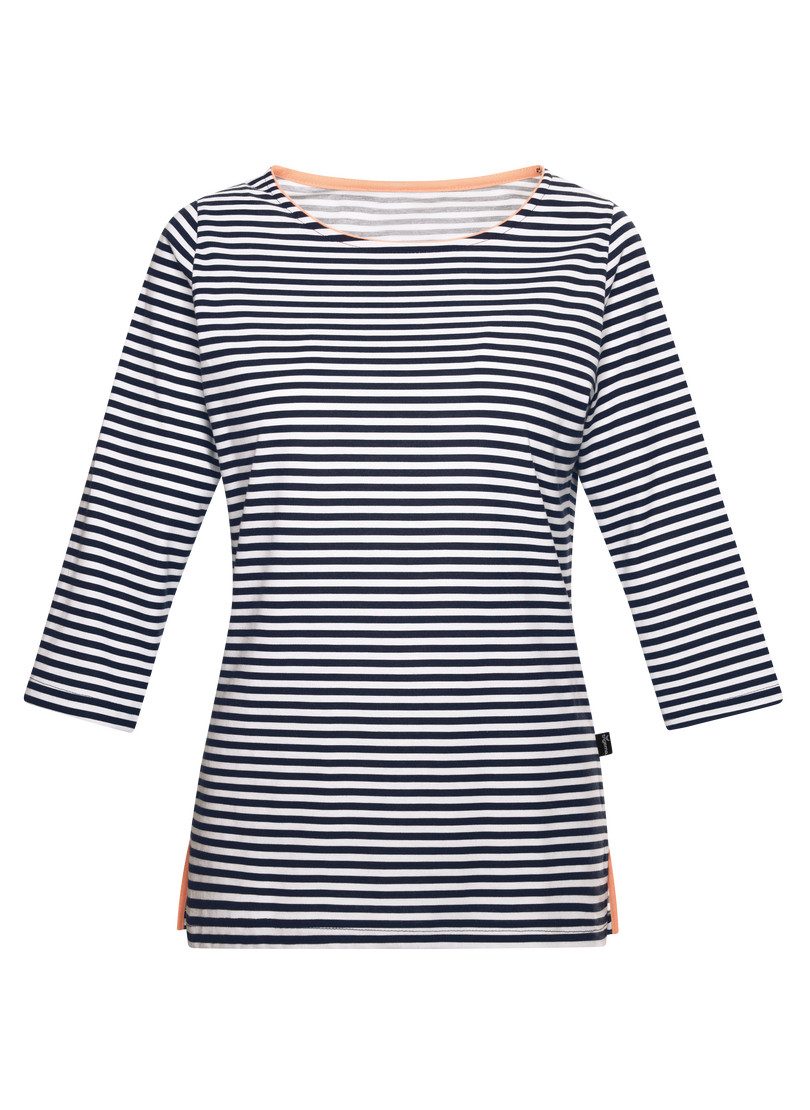 Trigema Longsleeve TRIGEMA shirt van 100% katoen met 3/4-mouwen (1-delig)