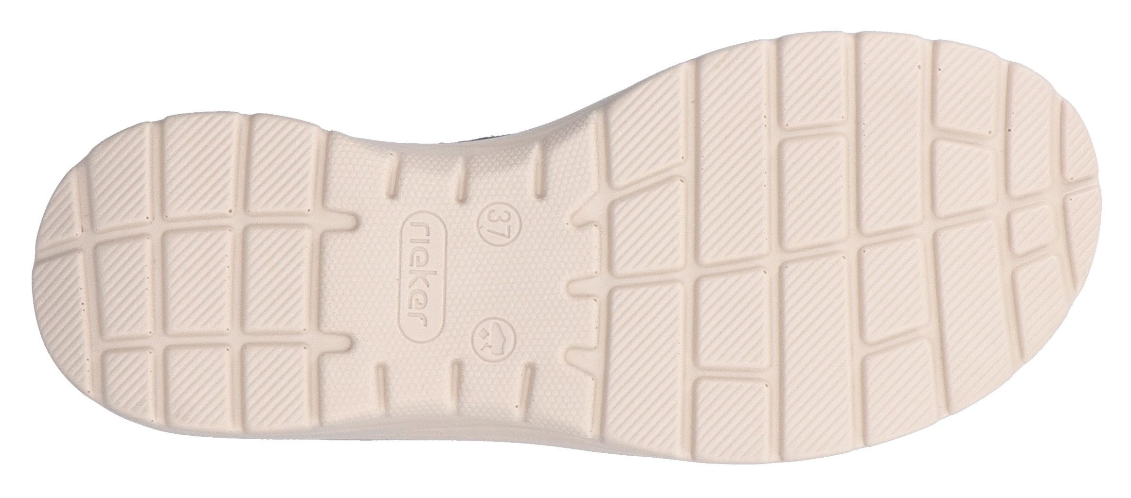 Rieker Slippers , zomerschoen, huisschoen, slippers, strandschoen met voetbed