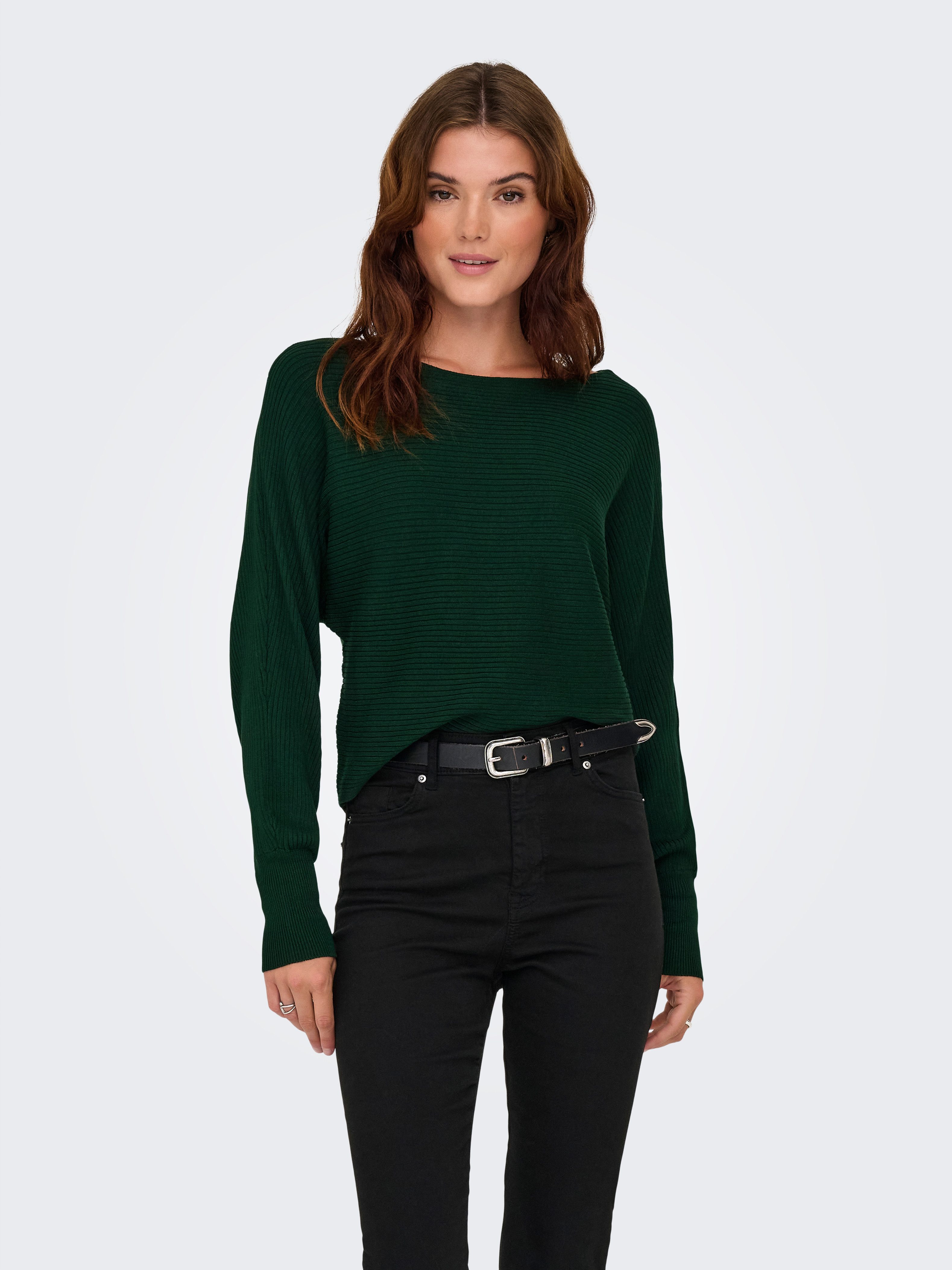 Only Gebreide trui ONLADALINE L/S SHORT PULLO KNT NOOS
